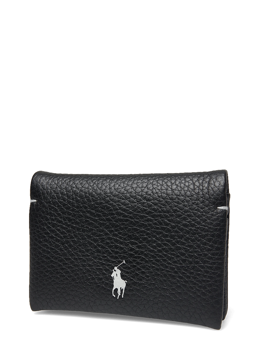 Polo Ralph Lauren - Polo Play Leather Snap Card Case - portefeuilles - black - 3