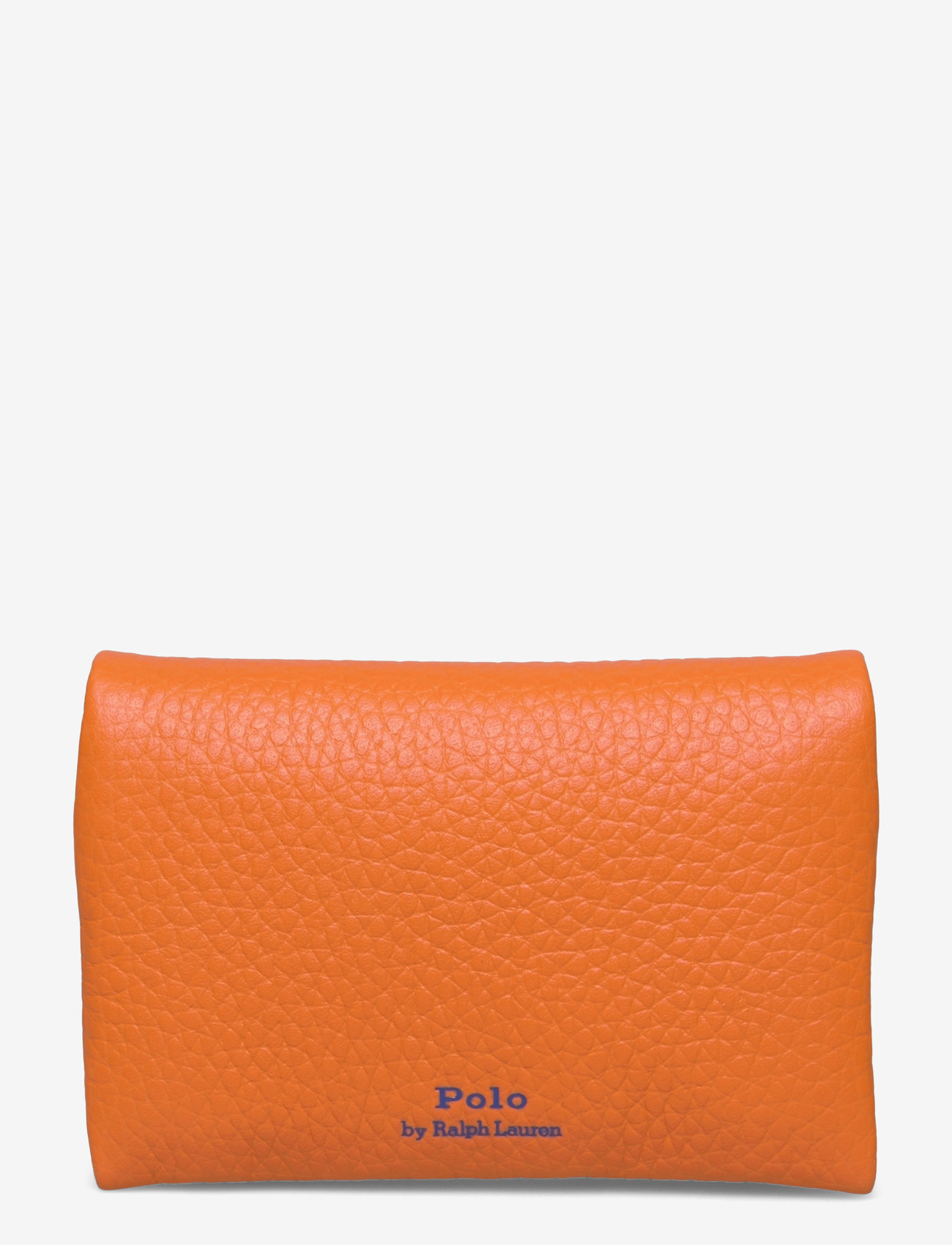 Polo Ralph Lauren - Polo Play Leather Snap Card Case - plånböcker - orange peel - 1