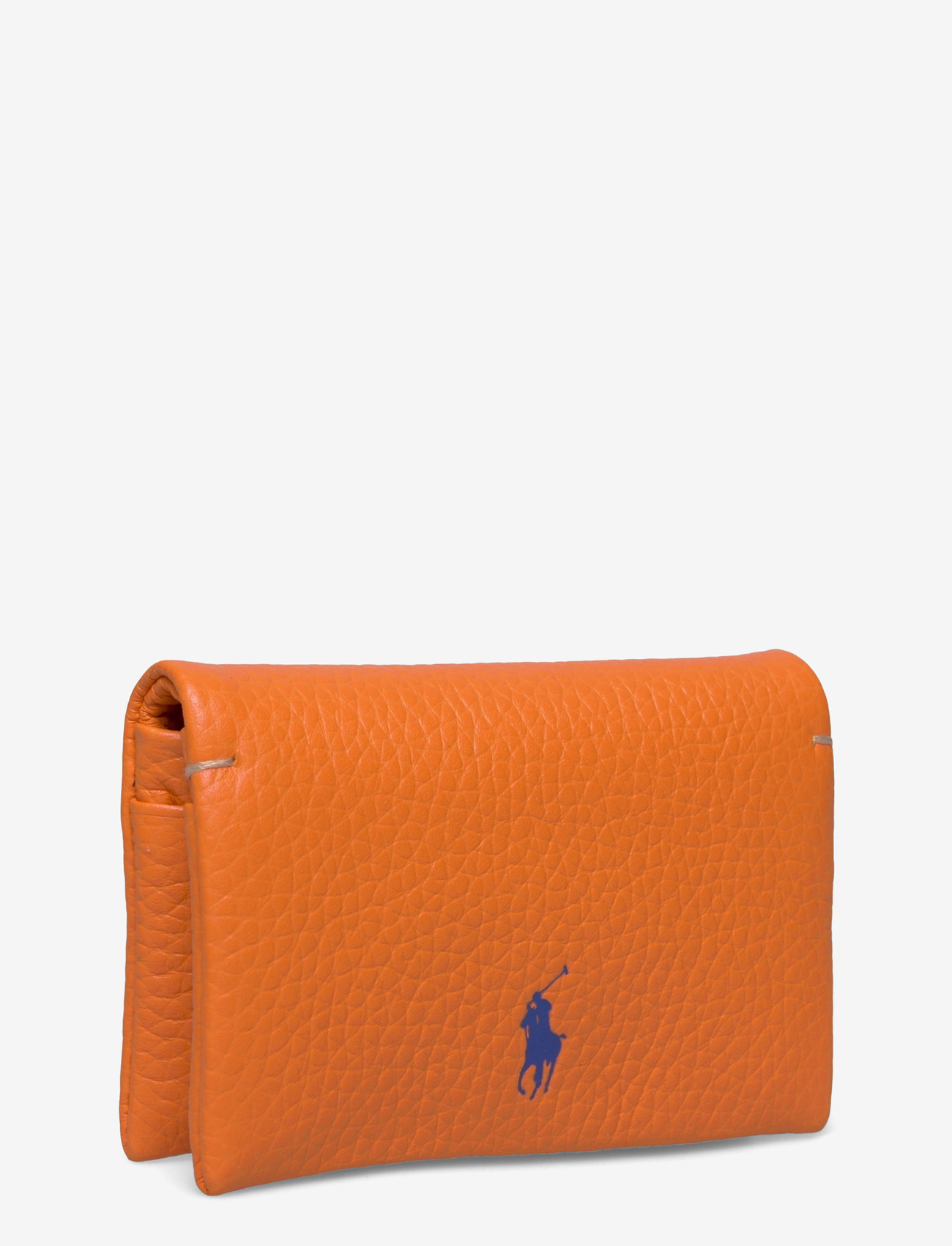 Polo Ralph Lauren - Polo Play Leather Snap Card Case - plånböcker - orange peel - 2