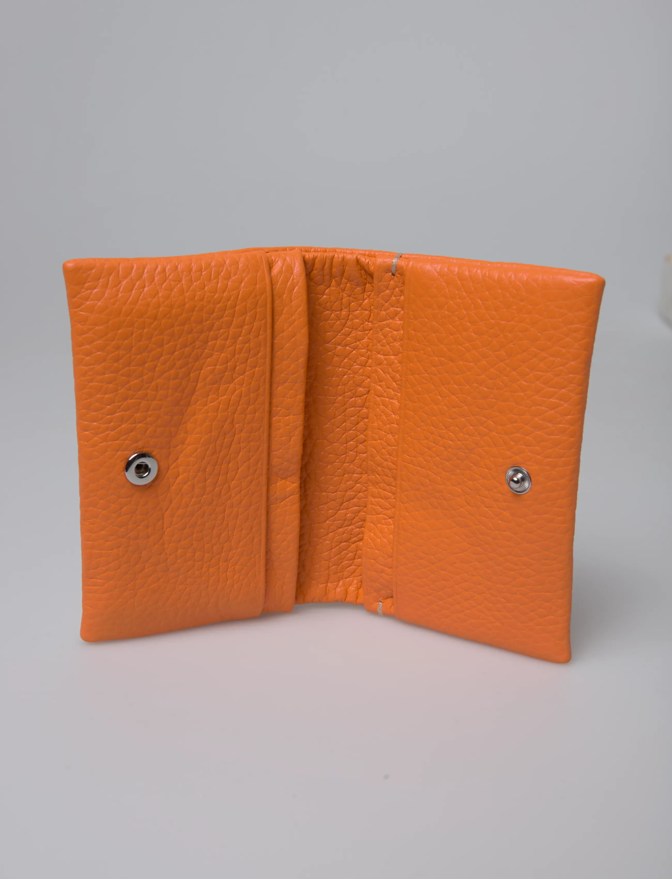 Polo Ralph Lauren - Polo Play Leather Snap Card Case - punge - orange peel - 3