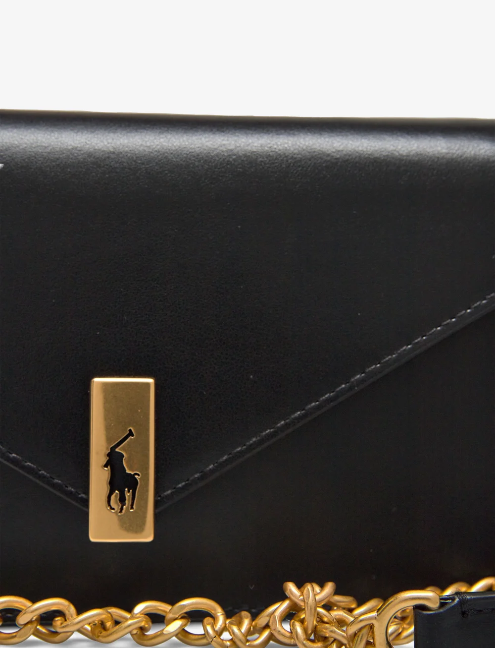 Polo Ralph Lauren - SPORT CALF-P ID WLT CHN-WOC-SMA - crossbody kotid - black - 3