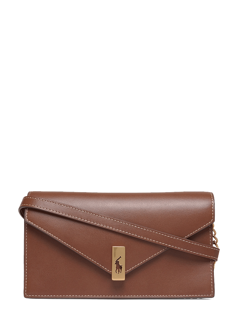 Polo Ralph Lauren - Polo ID Leather Chain Wallet & Bag - crossbody bags - cuoio - 0