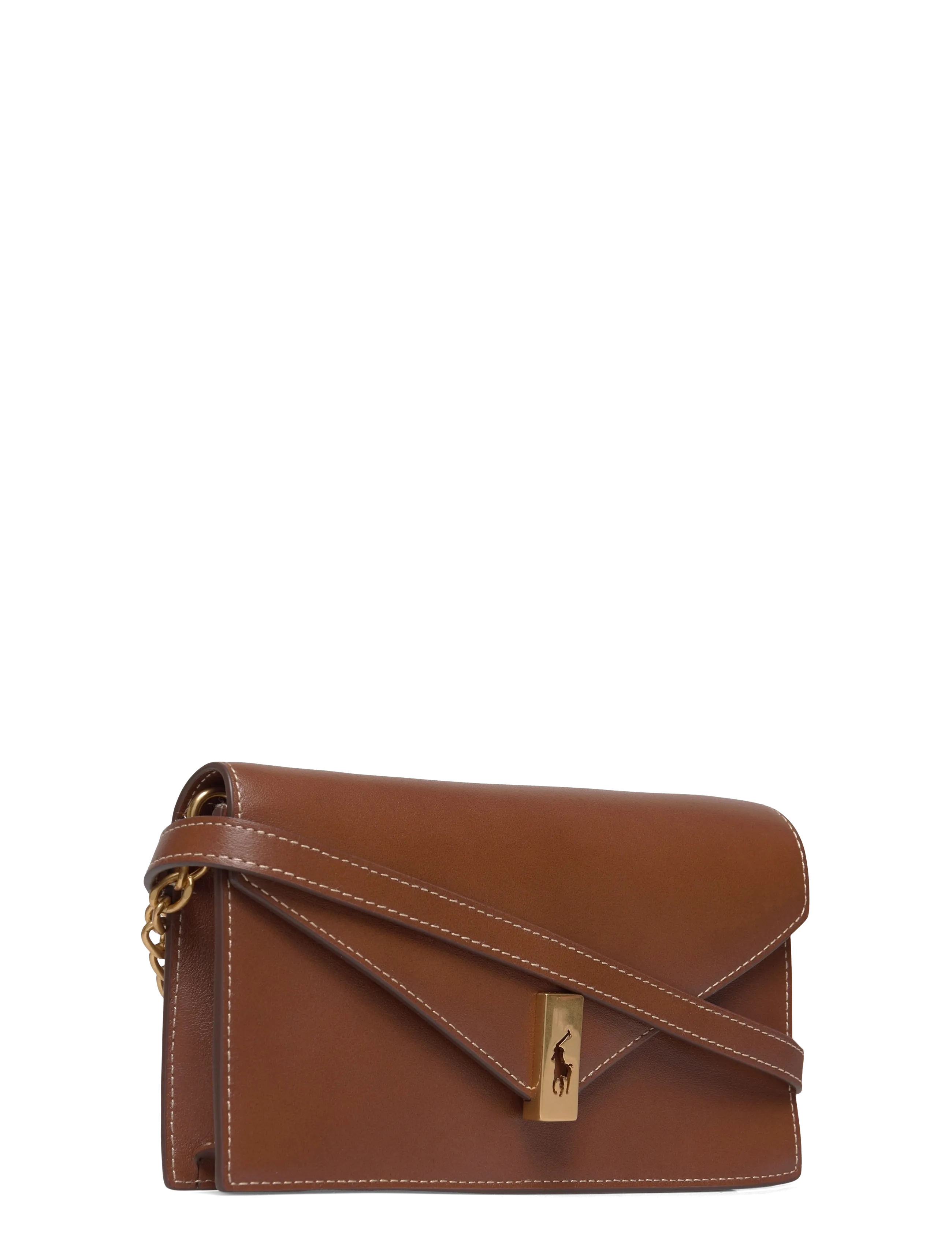 Polo Ralph Lauren - Polo ID Leather Chain Wallet & Bag - cuoio - 2