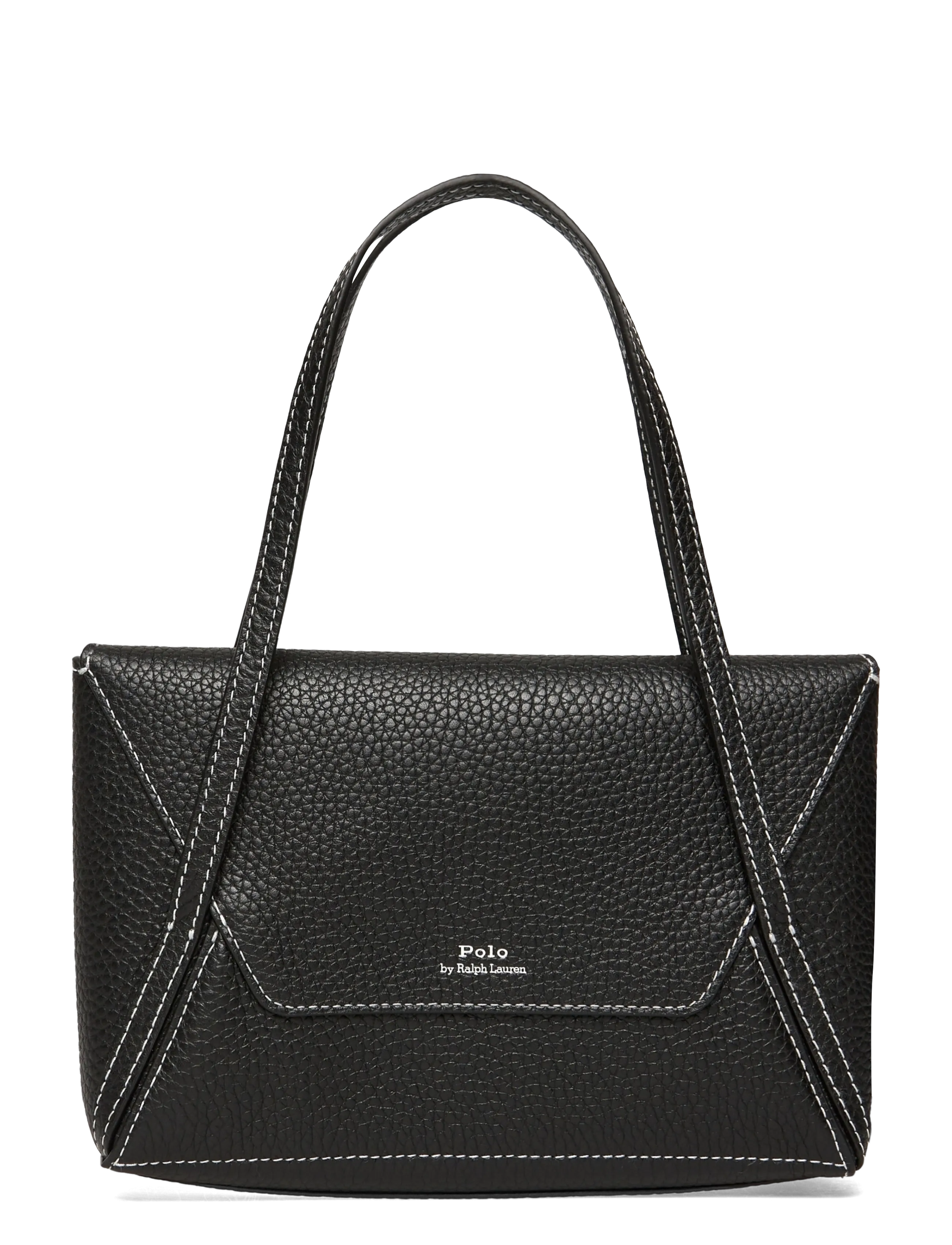 Polo Ralph Lauren - Polo Play Leather Mini Envelope Bag - sacs a main - black - 1