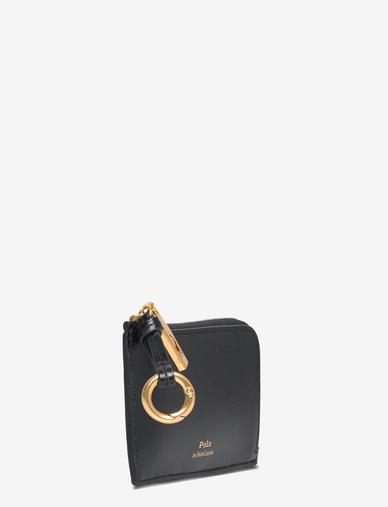 Polo Ralph Lauren - Polo ID Leather Zip Card Case - portemonnaies - black - 2
