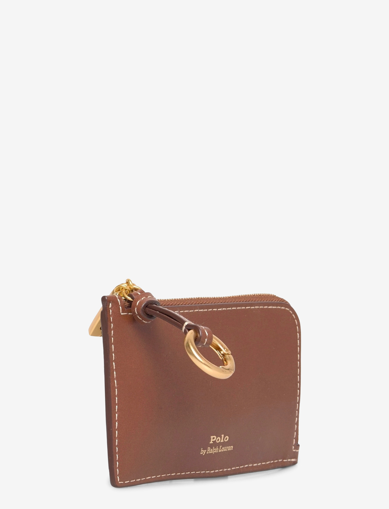 Polo Ralph Lauren - Polo ID Leather Zip Card Case - käekotid - cuoio - 2