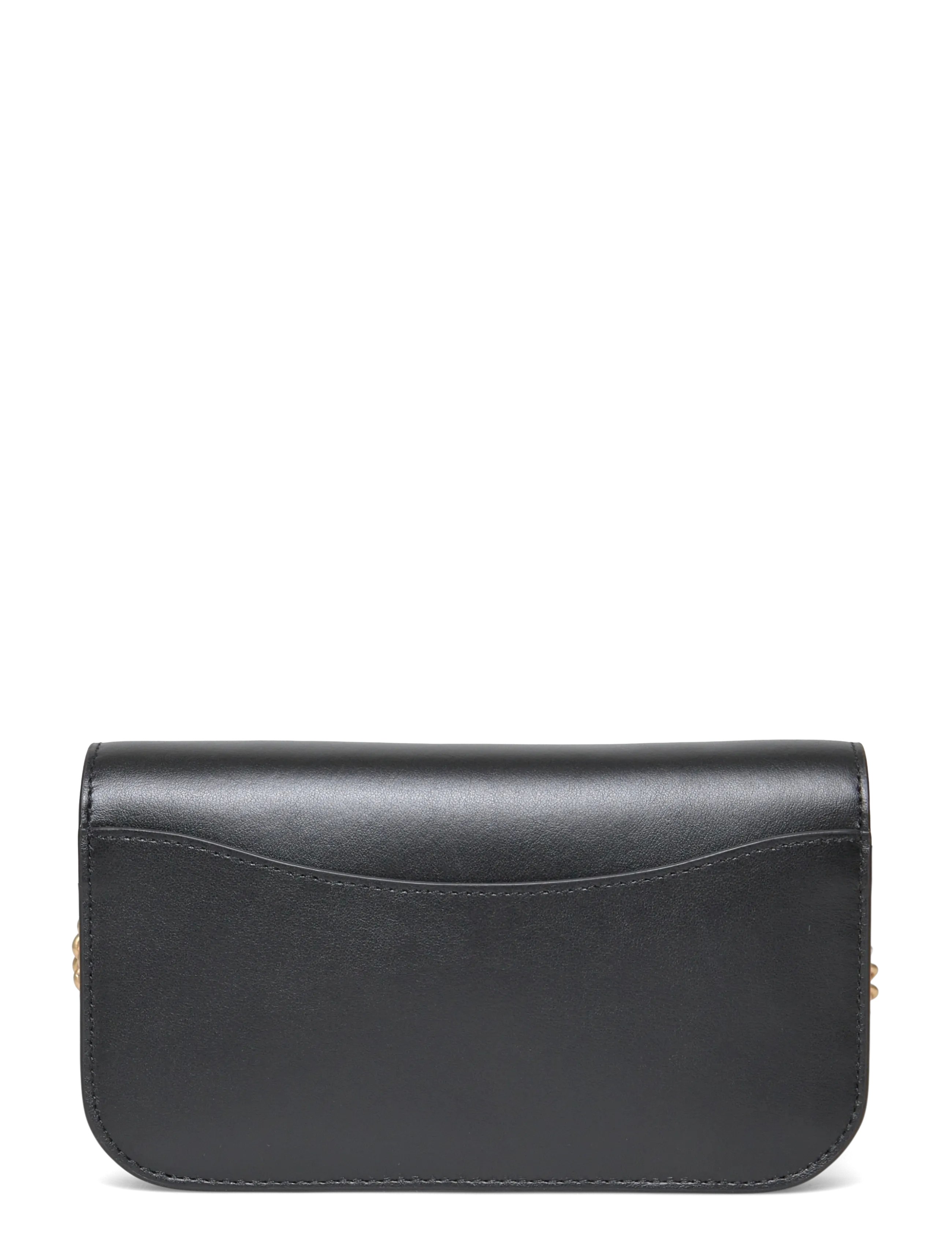 Polo Ralph Lauren - Polo ID Leather Chain Wallet & Bag - crossbody bags - black - 1