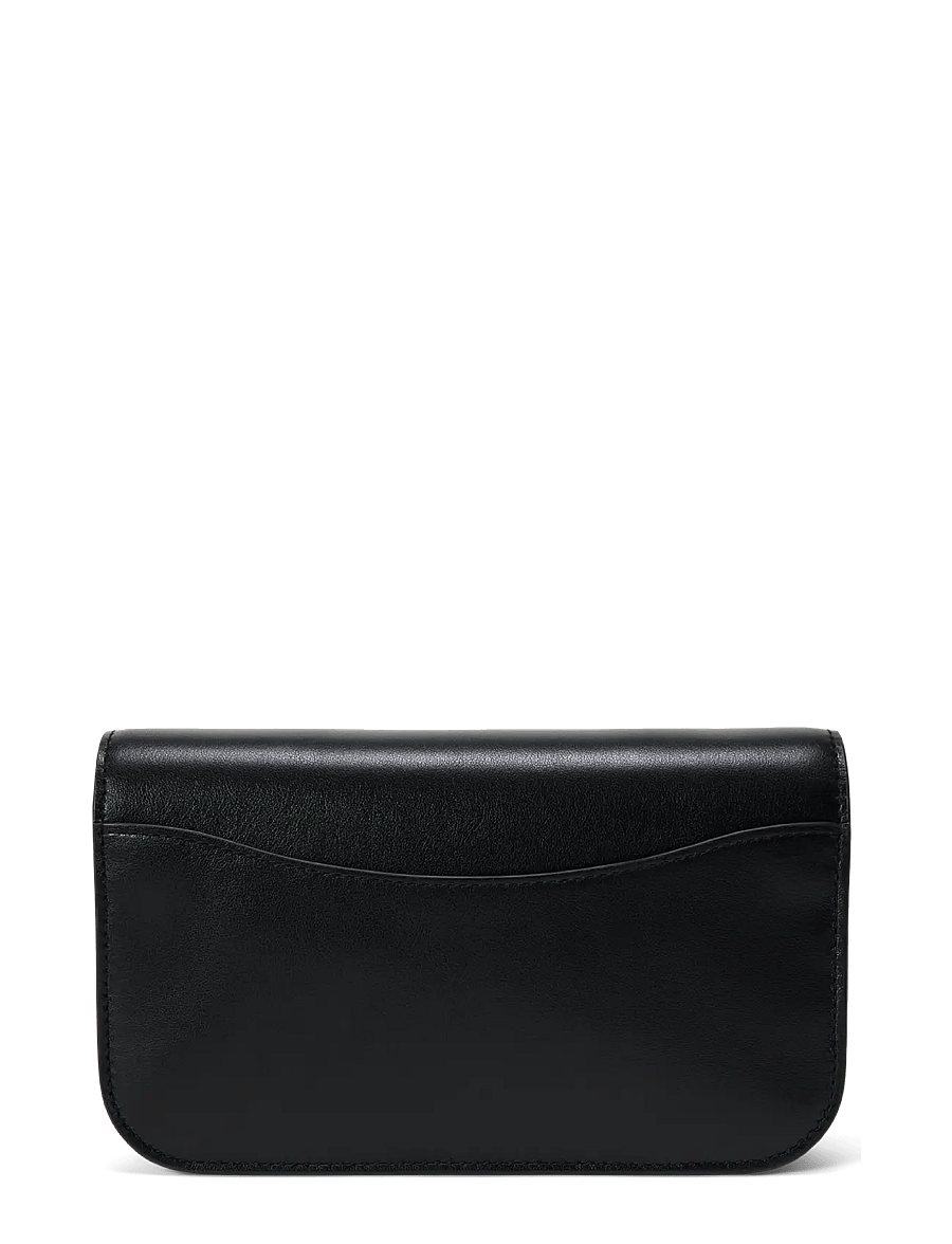 Polo Ralph Lauren - Polo ID Leather Chain Wallet & Bag - umhängetaschen - black - 1
