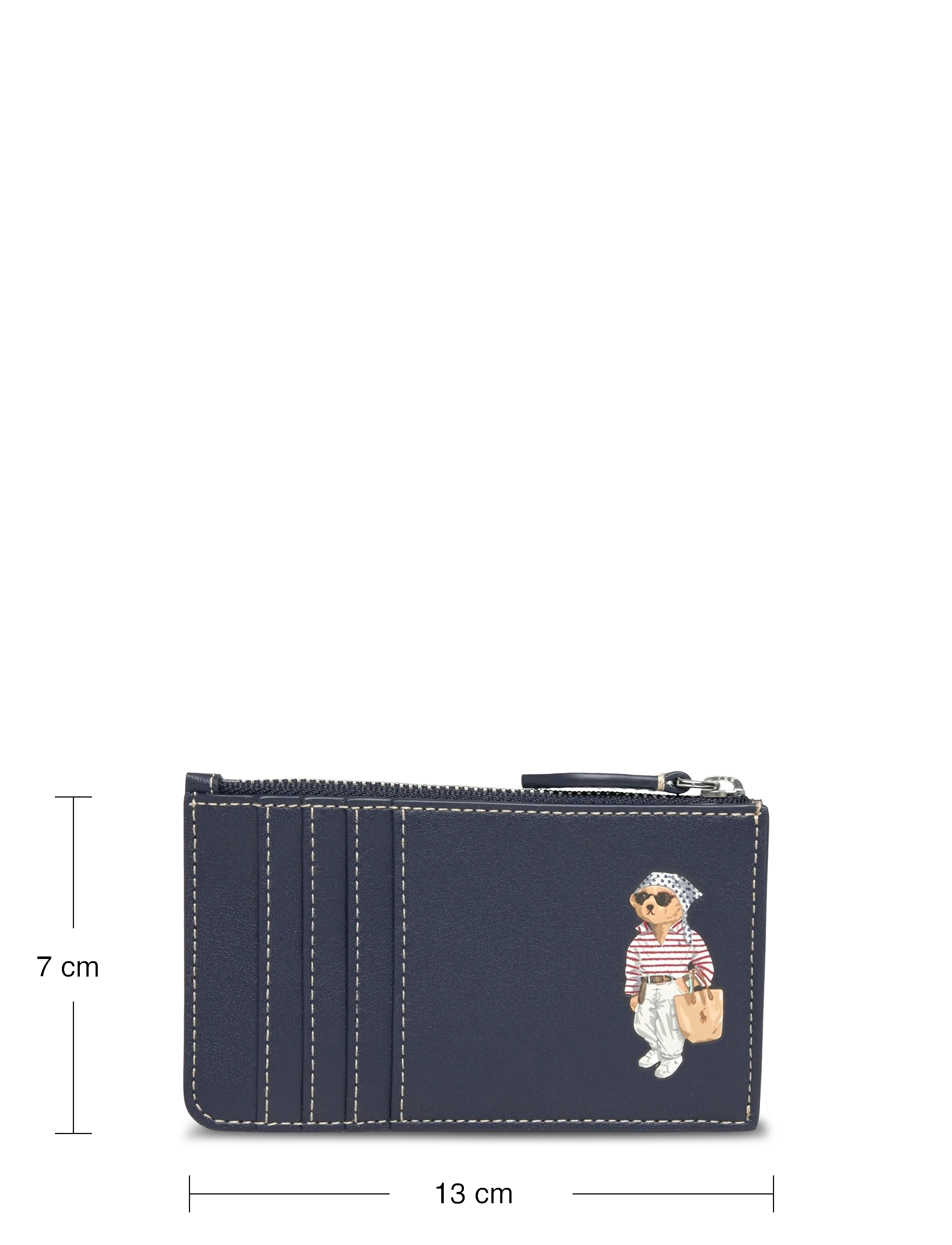 Polo Ralph Lauren - LTHR LS VCNCS BEAR-PPLY ZP C-CCS-SM - punge - newport navy - 3