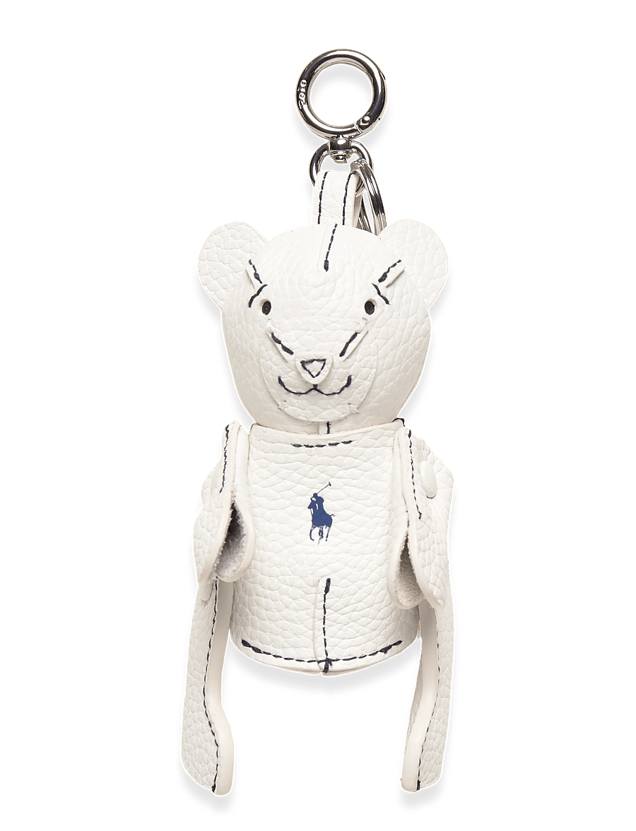 Polo Ralph Lauren - Polo Bear Leather Bag Charm - schlüsselringe - paper - 0