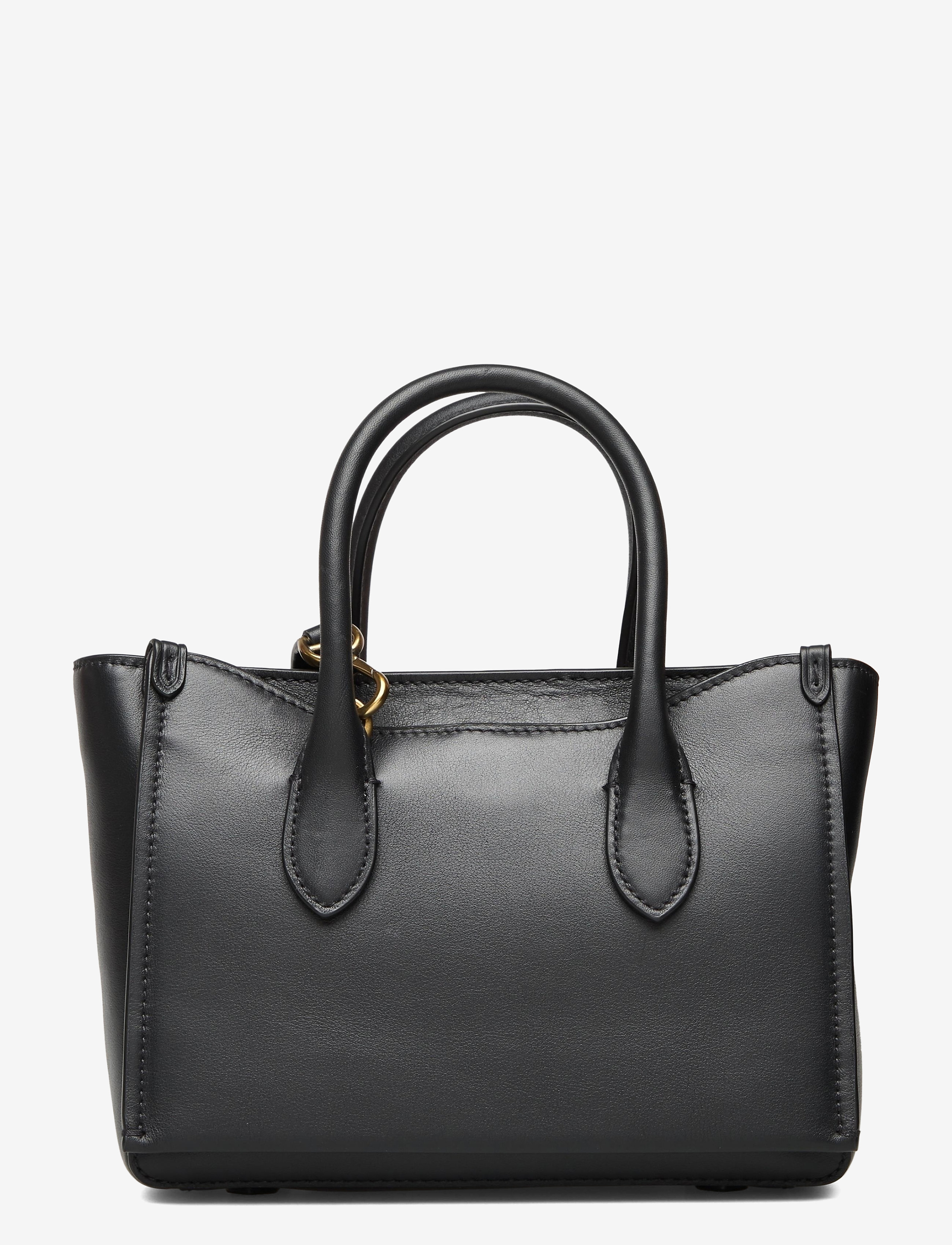 Polo Ralph Lauren - Leather Mini Sloane Satchel - black - 1