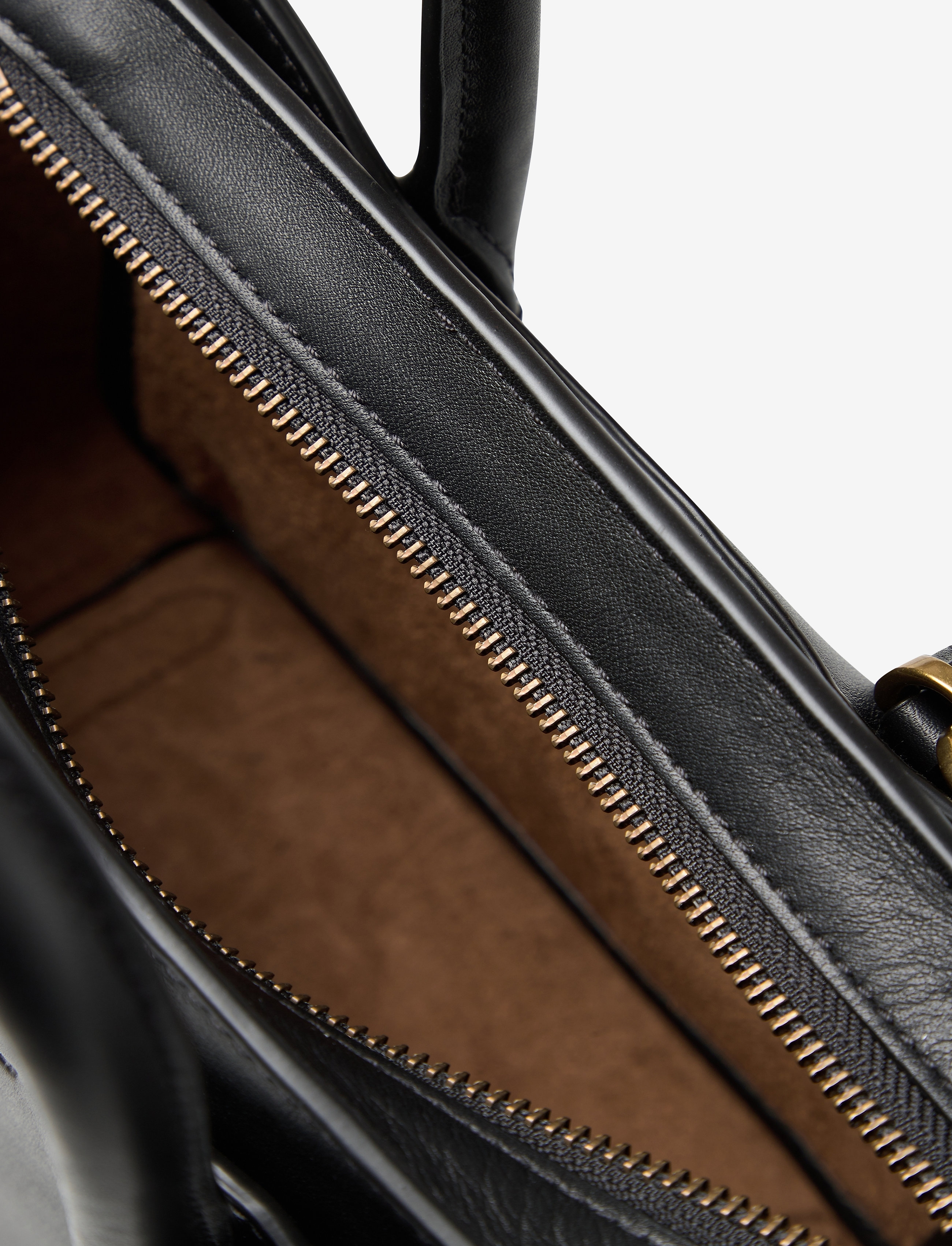 Polo Ralph Lauren - Leather Mini Sloane Satchel - black - 4