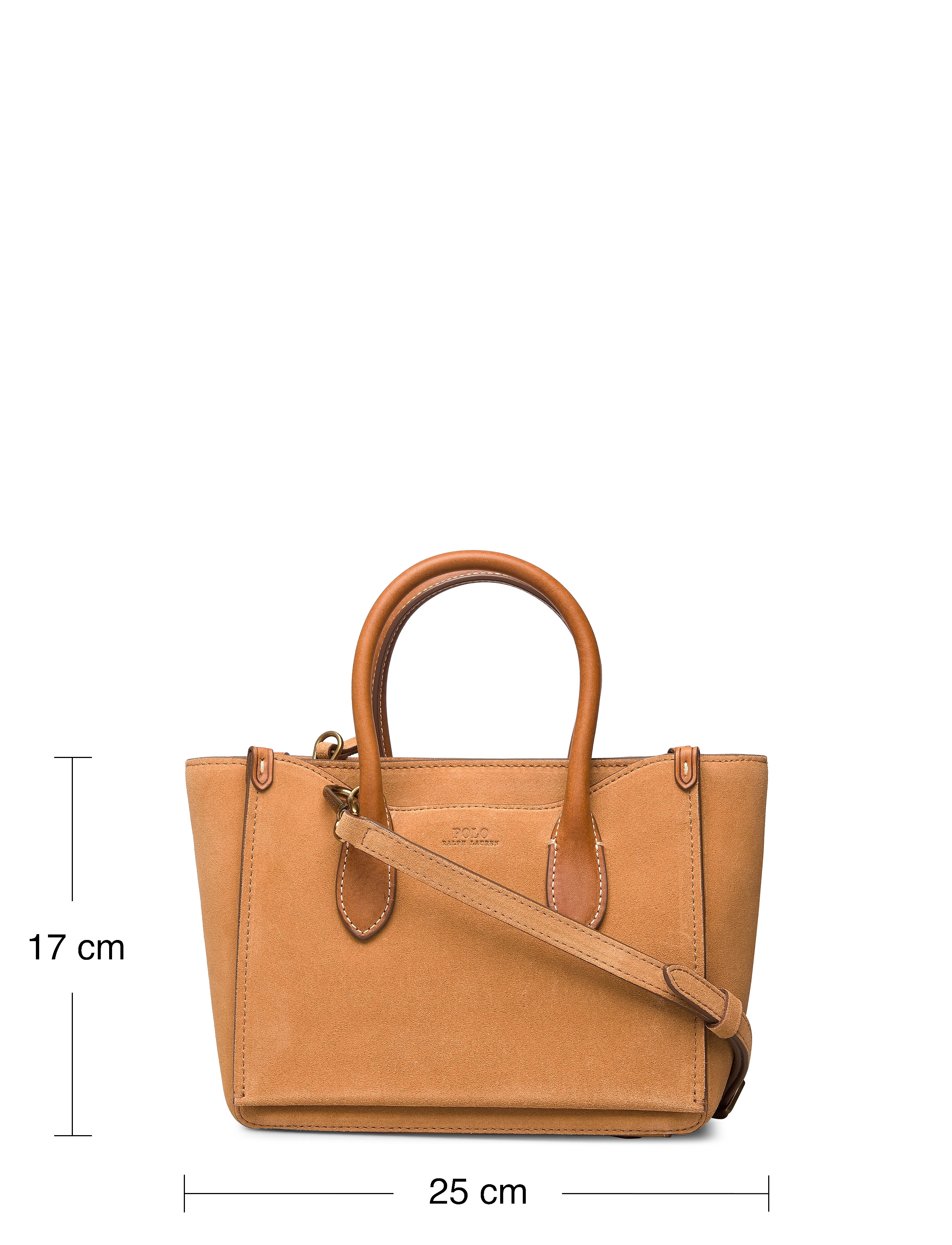 Polo Ralph Lauren - Suede Mini Sloane Satchel - camel - 5