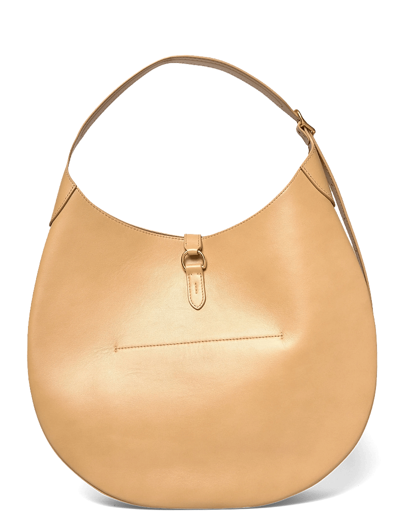 Polo Ralph Lauren - Polo ID Large Calfskin Shoulder Bag - henkeltaschen - cashmere - 1