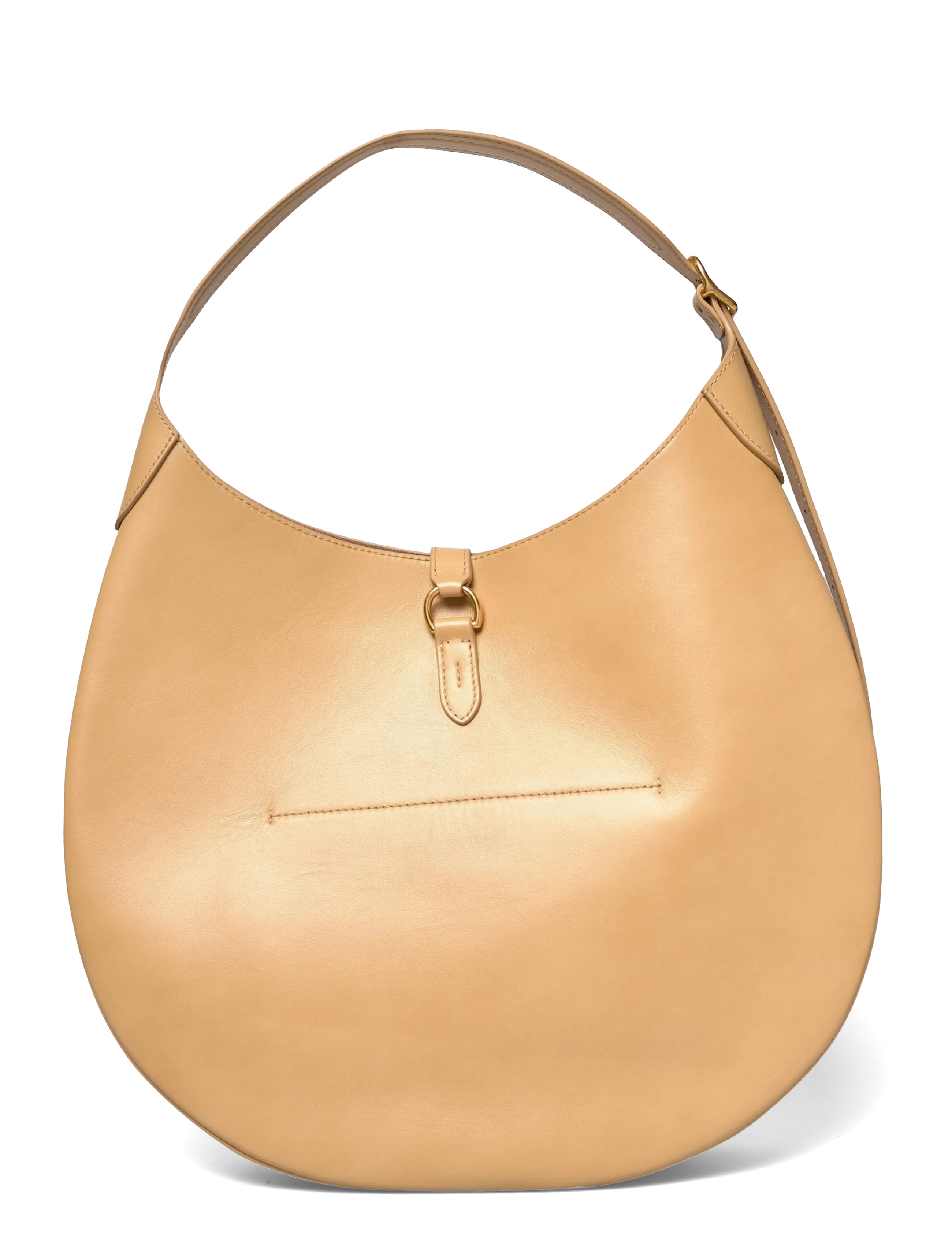Polo Ralph Lauren - Polo ID Calfskin Large Shoulder Bag - sacs a main - cashmere - 1