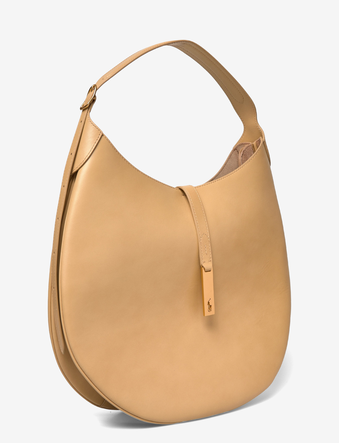 Polo Ralph Lauren - Polo ID Large Calfskin Shoulder Bag - henkeltaschen - cashmere - 2