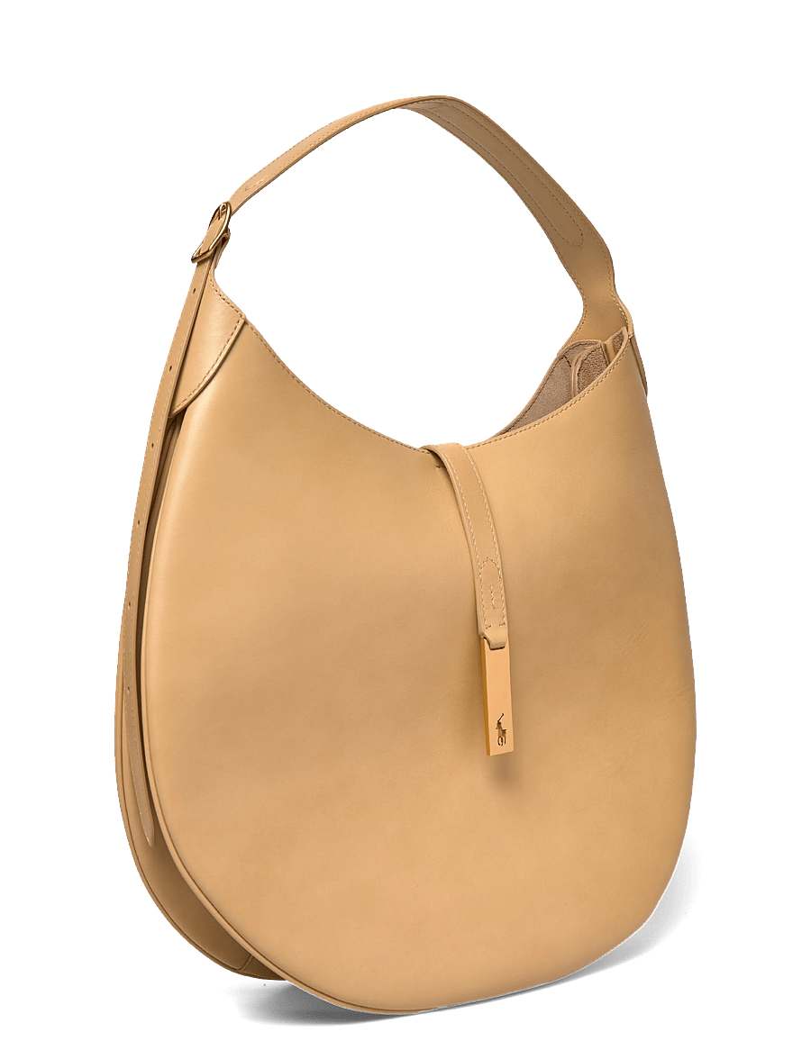 Polo Ralph Lauren - Polo ID Calfskin Large Shoulder Bag - sacs a main - cashmere - 2