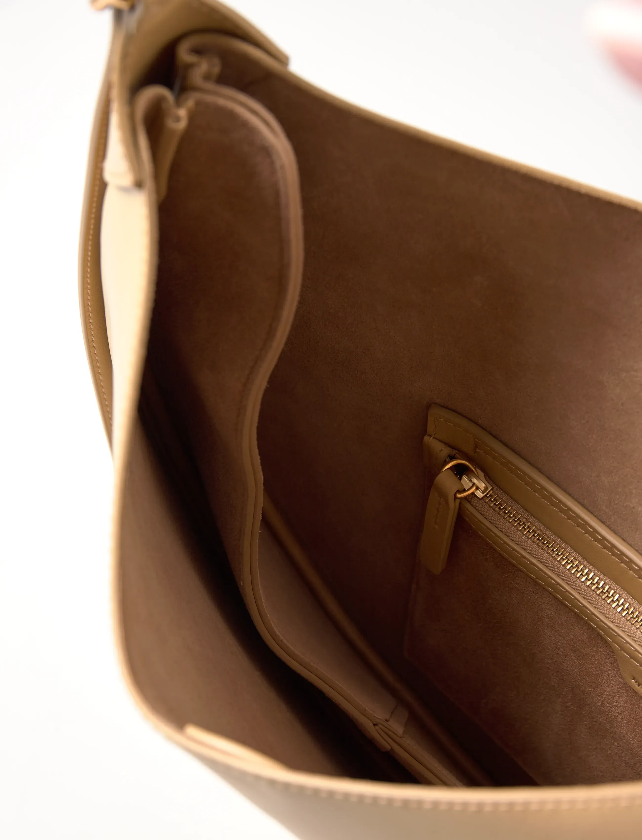 Polo Ralph Lauren - Polo ID Calfskin Large Shoulder Bag - sacs a main - cashmere - 3