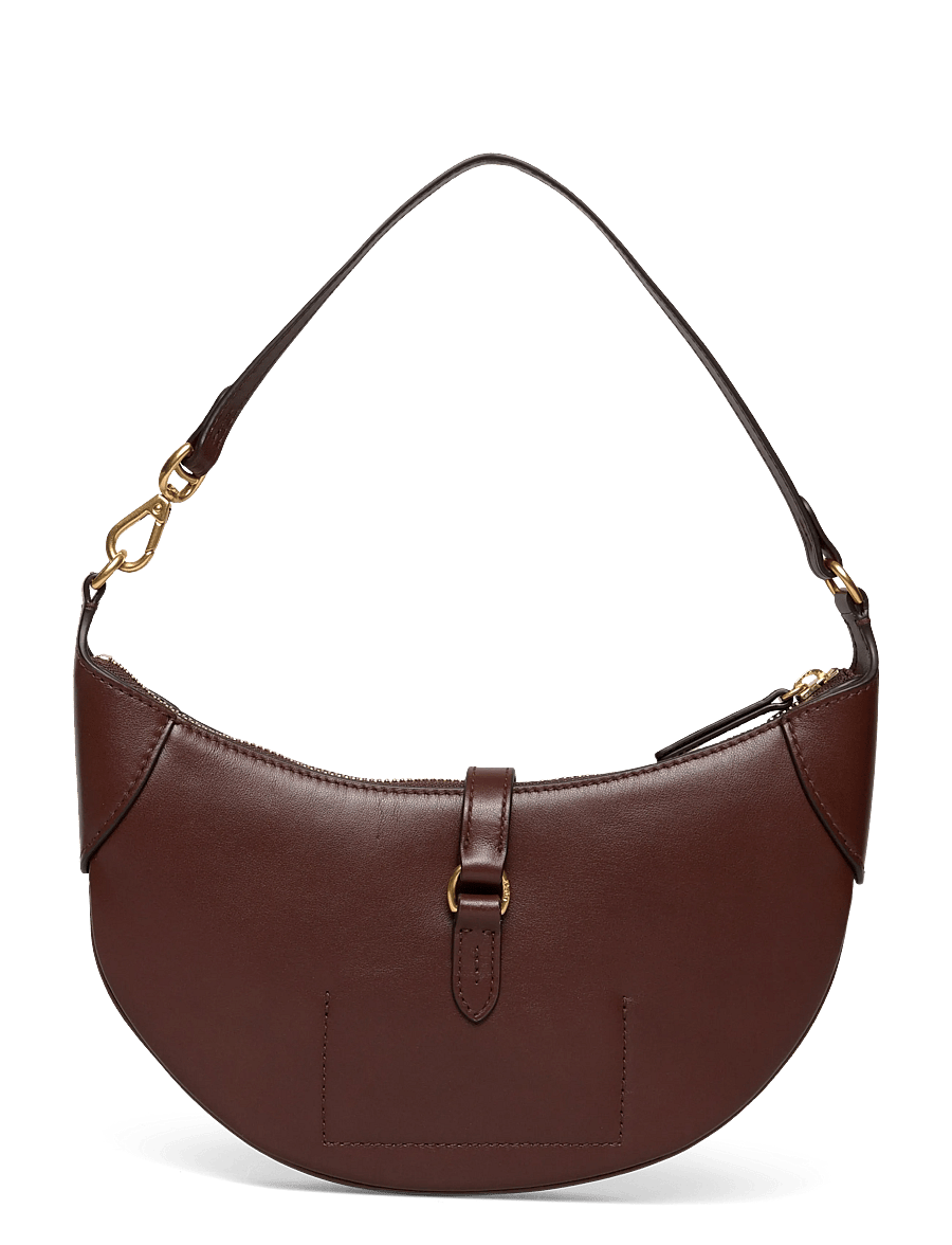 Polo Ralph Lauren - Polo ID Calfskin Mini Shoulder Bag - hverdags stil - acorn - 1