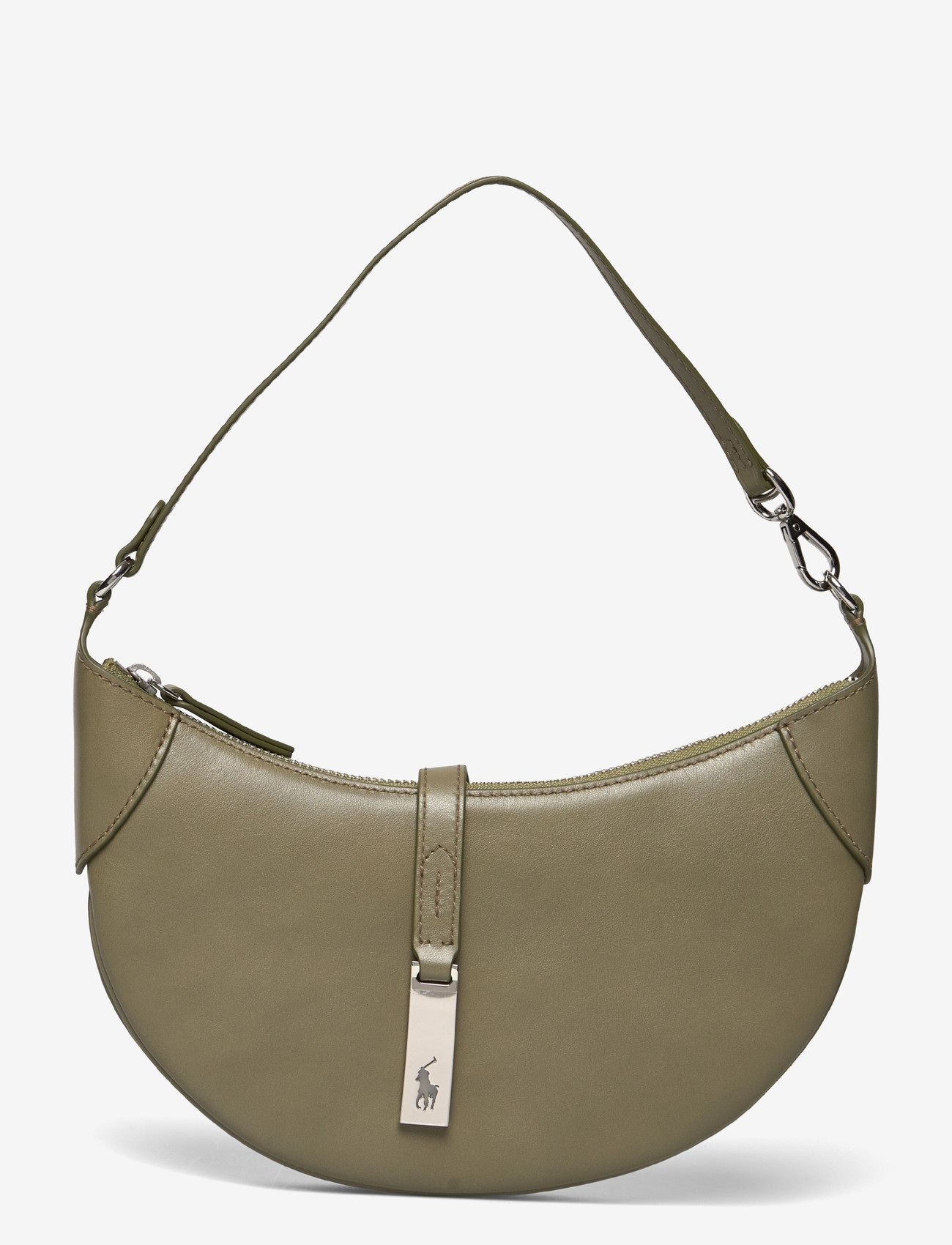 Polo Ralph Lauren - Polo ID Calfskin Mini Shoulder Bag - speciella tillfällen - basil - 0