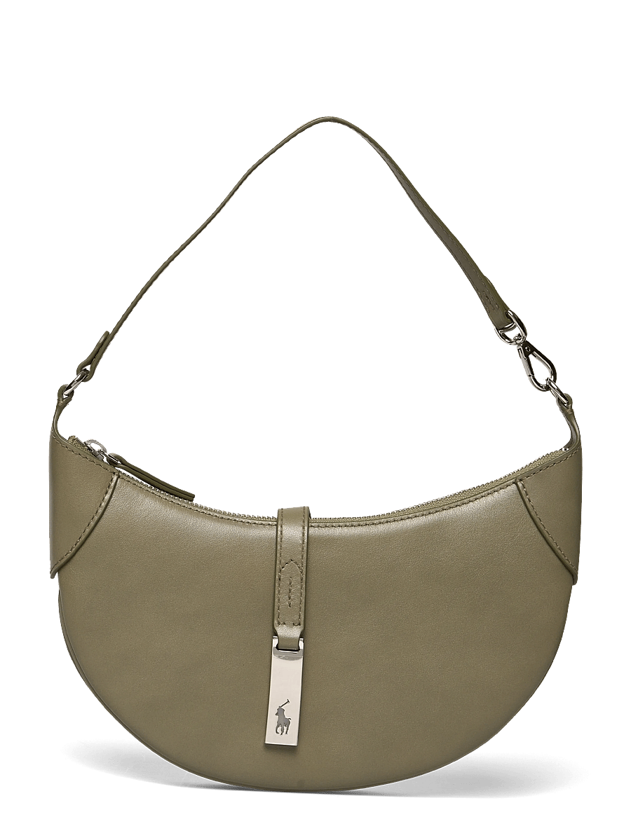 Polo Ralph Lauren - Polo ID Calfskin Mini Shoulder Bag - alltags-style - basil - 0