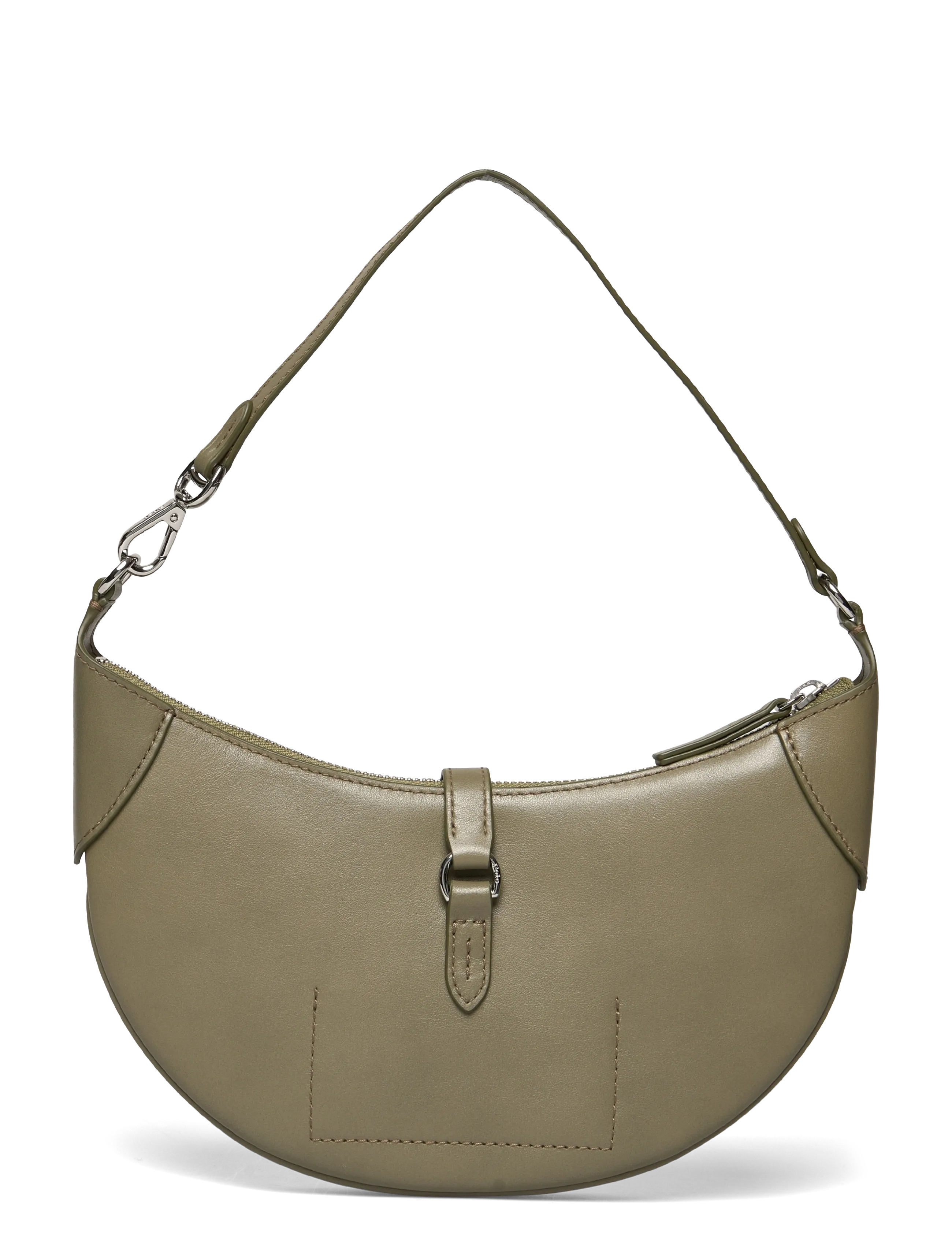 Polo Ralph Lauren - Polo ID Calfskin Mini Shoulder Bag - alltags-style - basil - 1