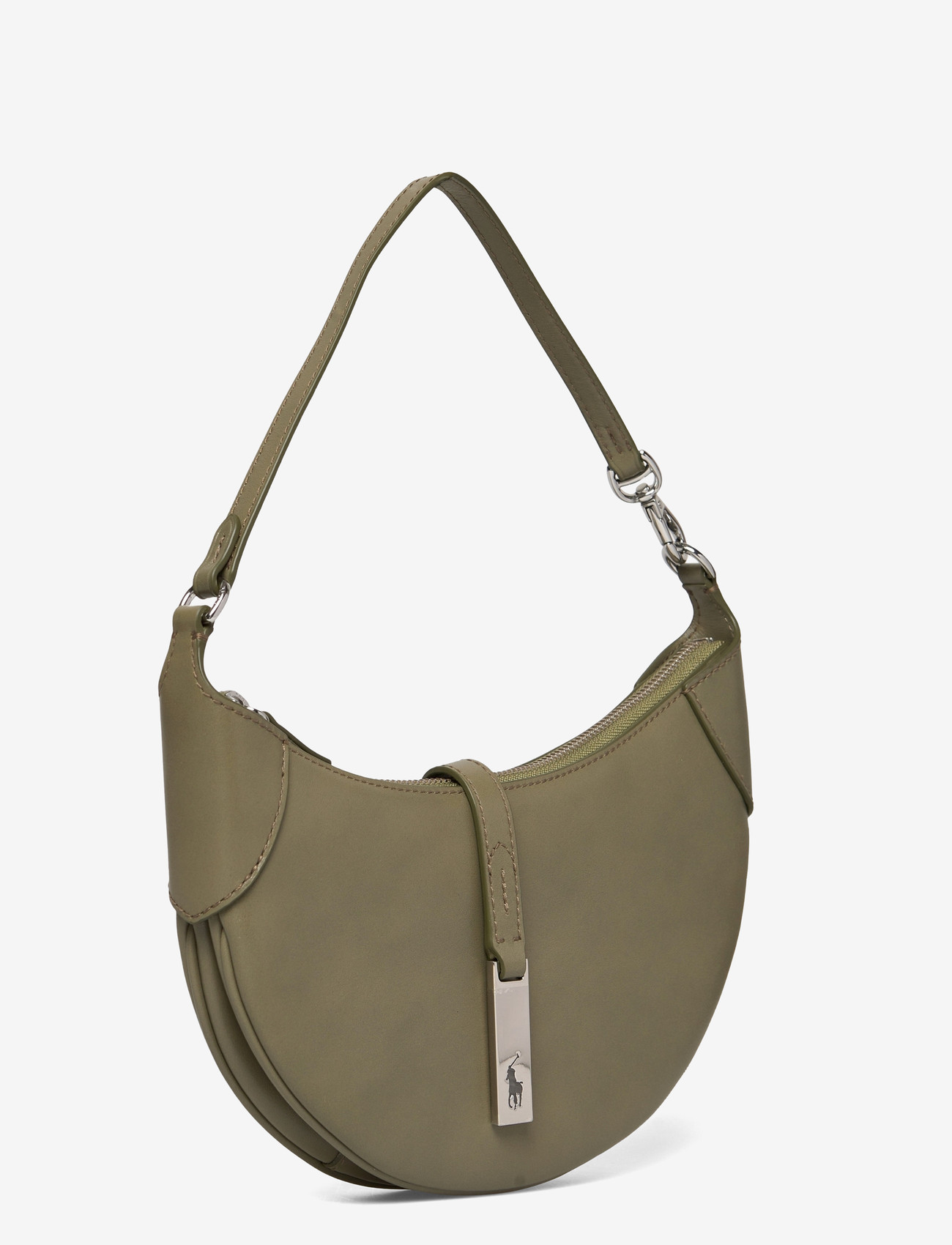 Polo Ralph Lauren - Polo ID Calfskin Mini Shoulder Bag - speciella tillfällen - basil - 2