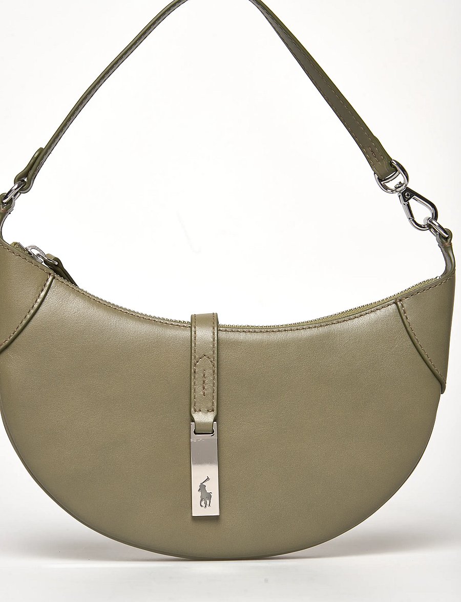 Polo Ralph Lauren - Polo ID Calfskin Mini Shoulder Bag - alltags-style - basil - 3