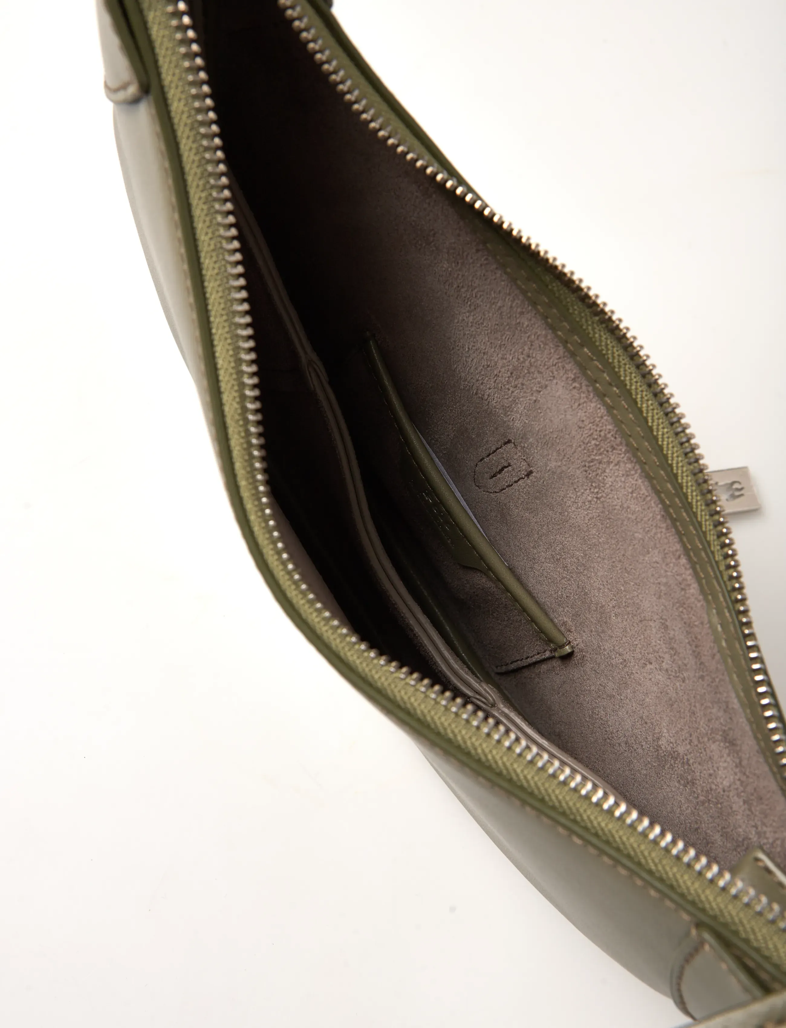 Polo Ralph Lauren - Polo ID Calfskin Mini Shoulder Bag - alltags-style - basil - 4