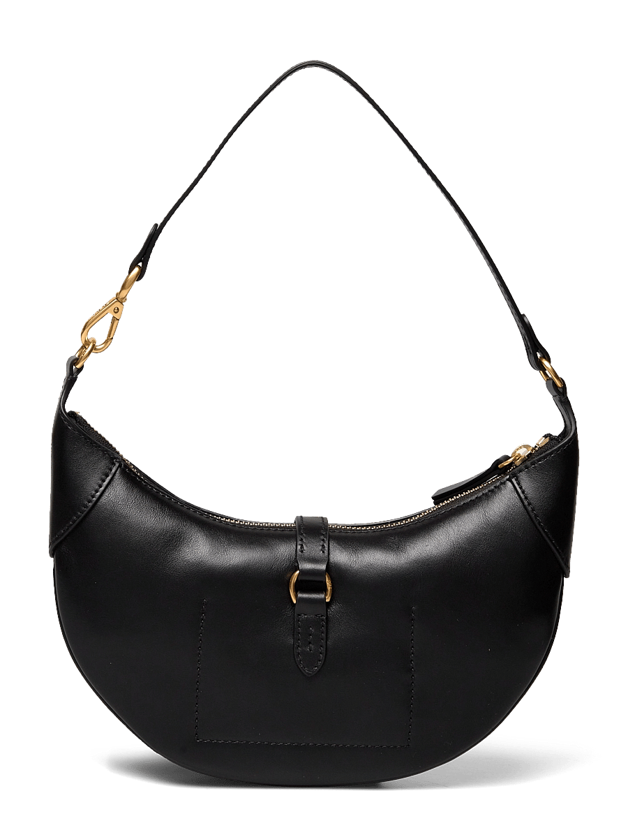 Polo Ralph Lauren - Polo ID Calfskin Mini Shoulder Bag - hverdags stil - black - 1