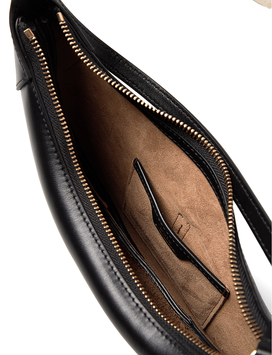 Polo Ralph Lauren - Polo ID Calfskin Mini Shoulder Bag - hverdags stil - black - 4
