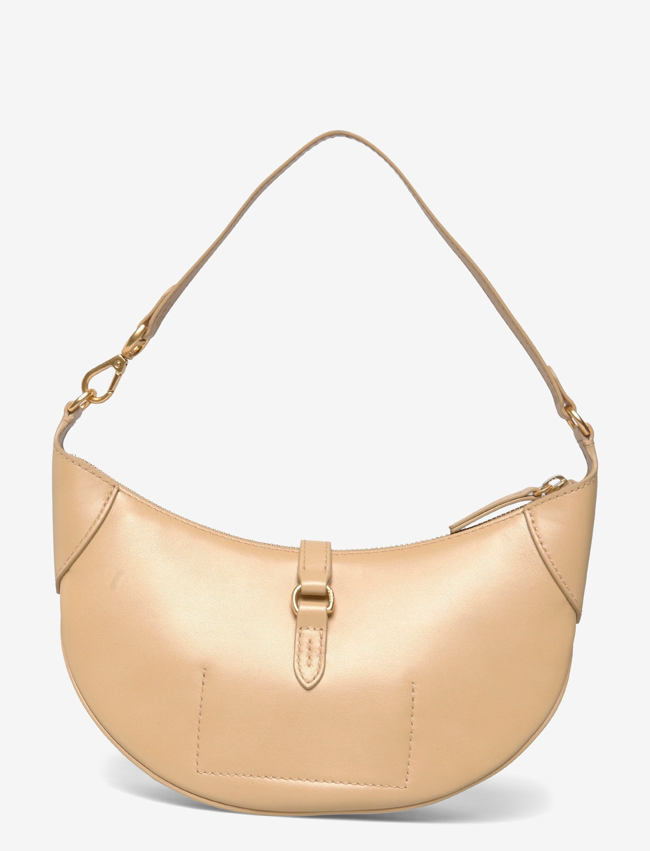 Polo Ralph Lauren - Polo ID Calfskin Mini Shoulder Bag - henkeltaschen - cashmere - 1