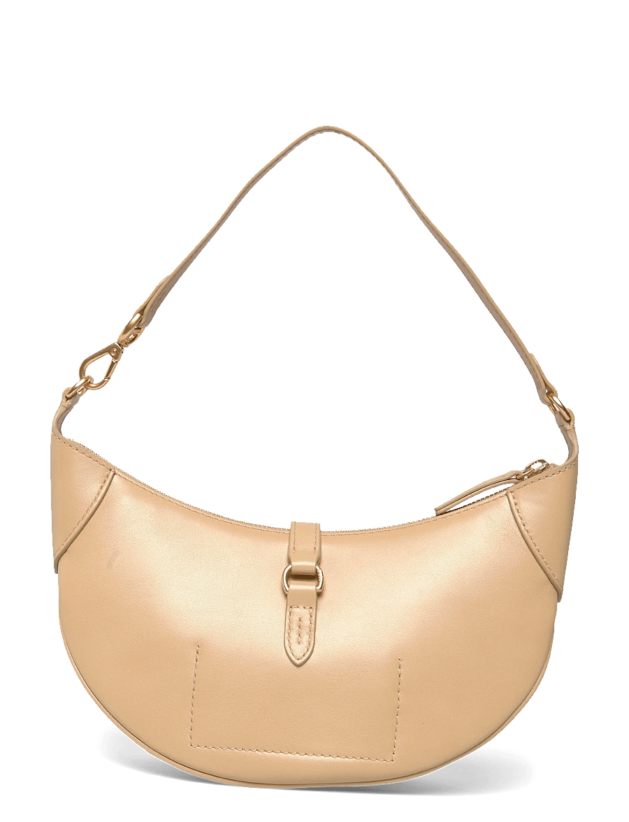 Polo Ralph Lauren - Polo ID Calfskin Mini Shoulder Bag - alltags-style - cashmere - 1