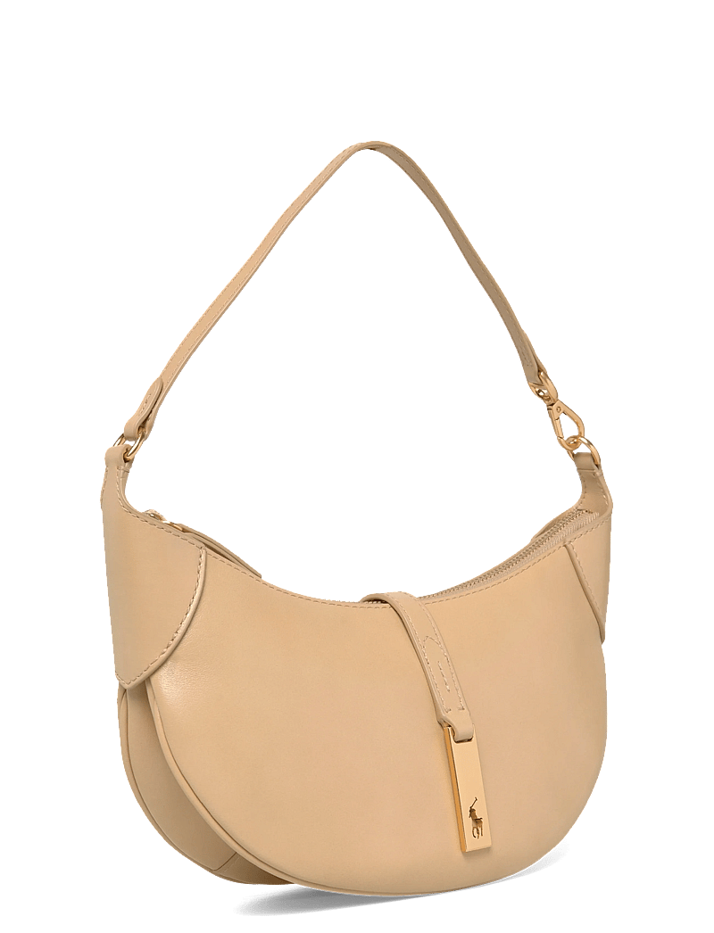 Polo Ralph Lauren - Polo ID Calfskin Mini Shoulder Bag - henkeltaschen - cashmere - 2