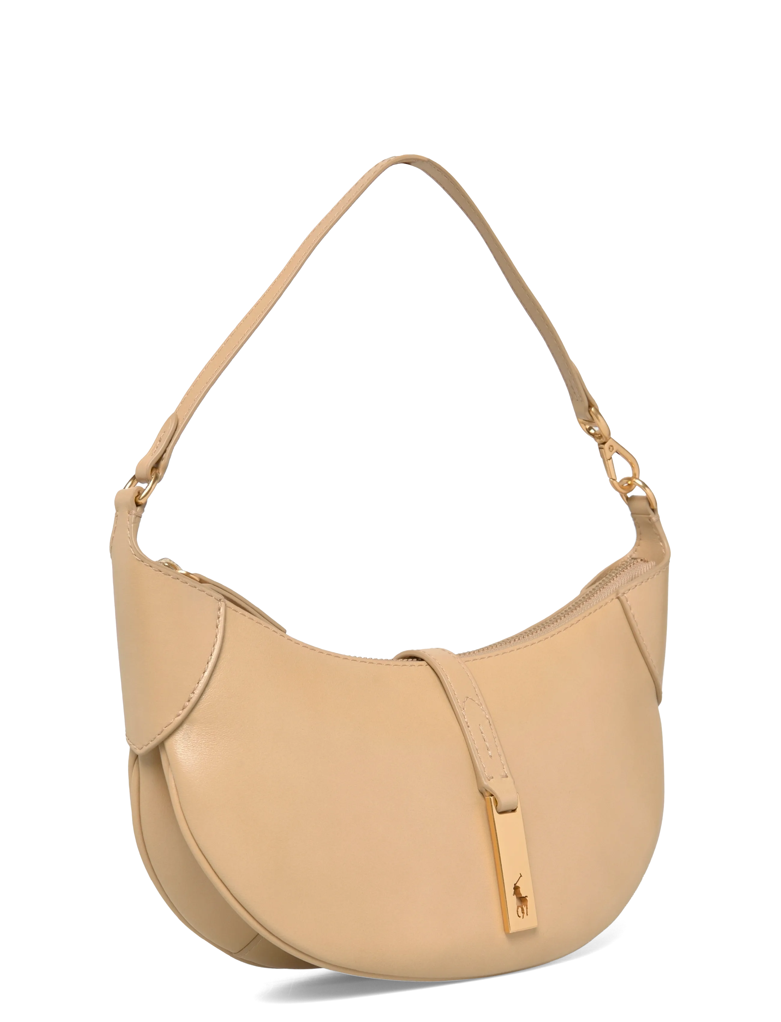 Polo Ralph Lauren - Polo ID Calfskin Mini Shoulder Bag - alltags-style - cashmere - 2