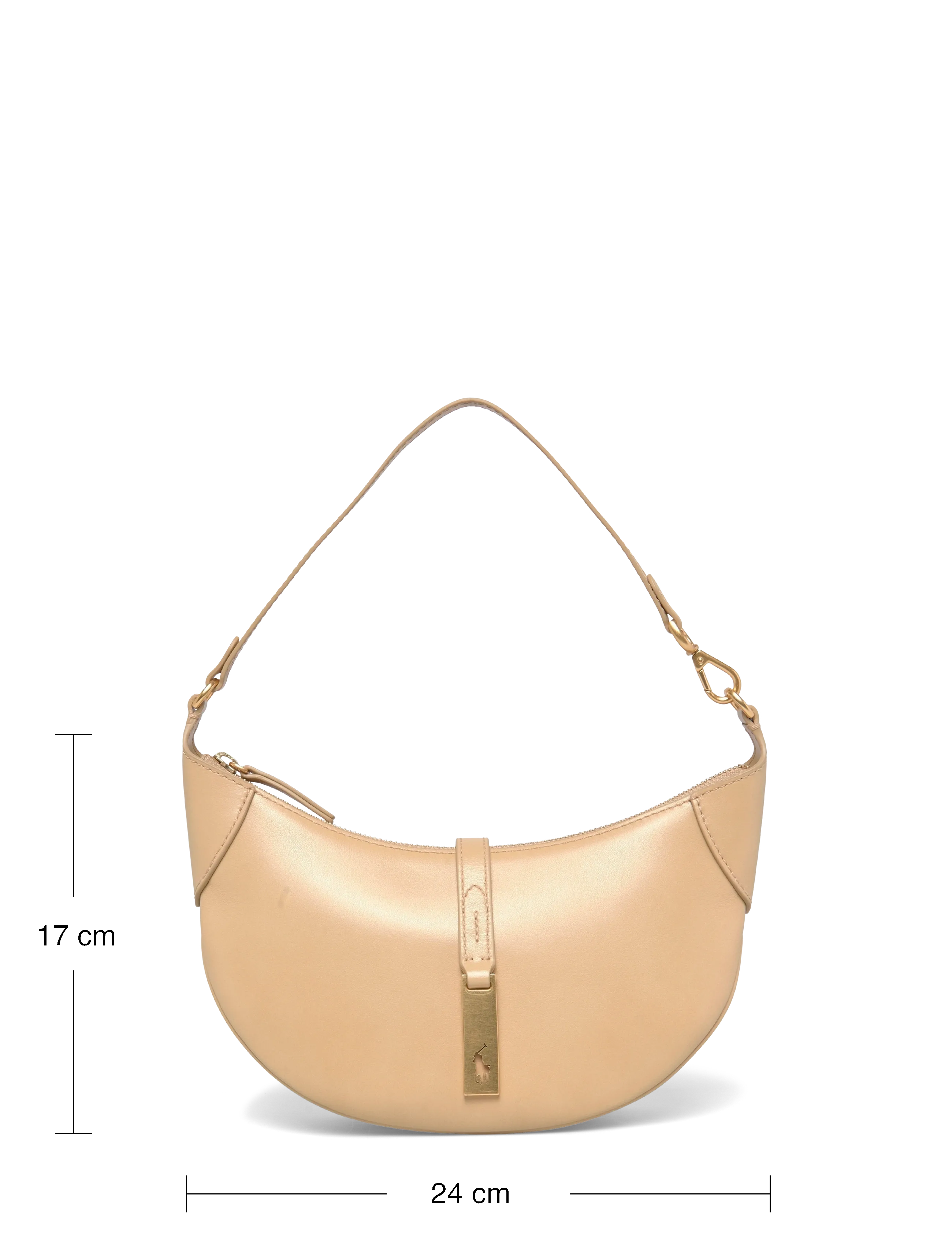 Polo Ralph Lauren - Polo ID Calfskin Mini Shoulder Bag - festmode zu outlet-preisen - cashmere - 3