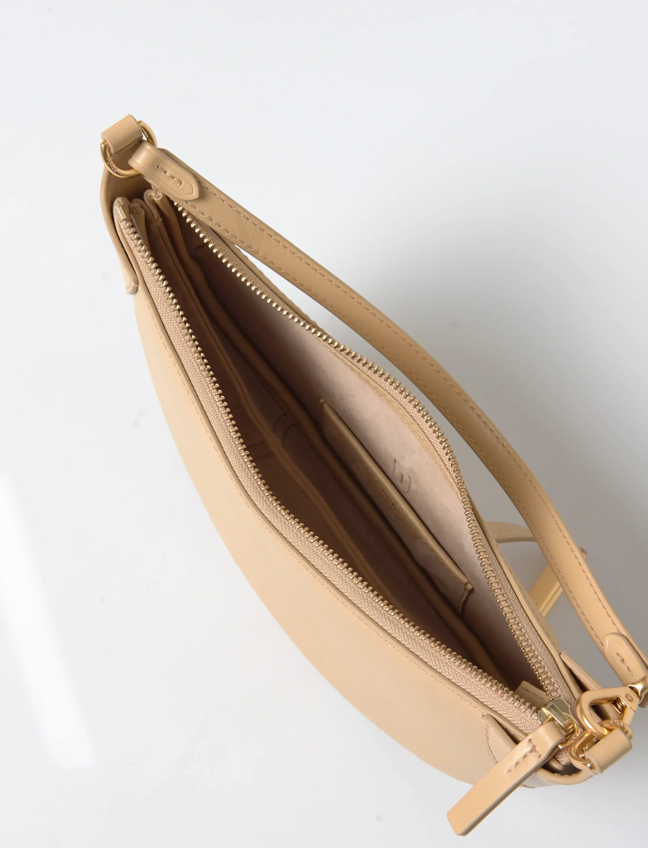 Polo Ralph Lauren - Polo ID Calfskin Mini Shoulder Bag - alltags-style - cashmere - 4