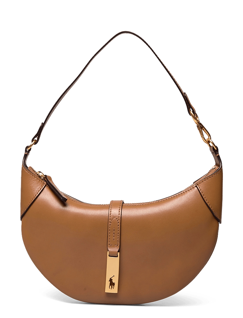 Polo Ralph Lauren - Polo ID Calfskin Mini Shoulder Bag - speciella tillfällen - tan - 0