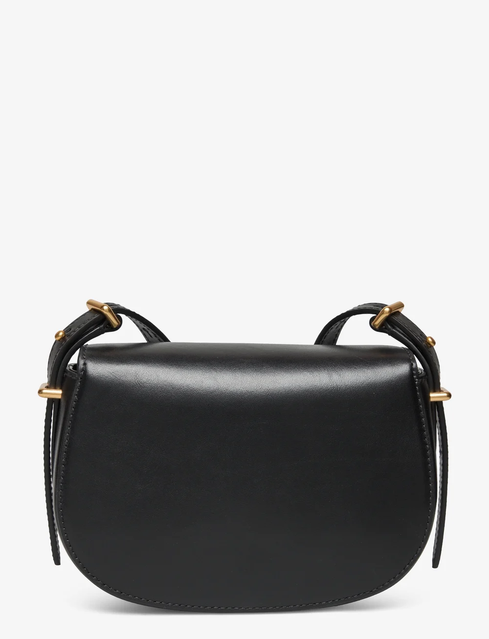 Polo Ralph Lauren Polo Id Calfskin Mini Saddle Bag Crossbody Bag Boozt