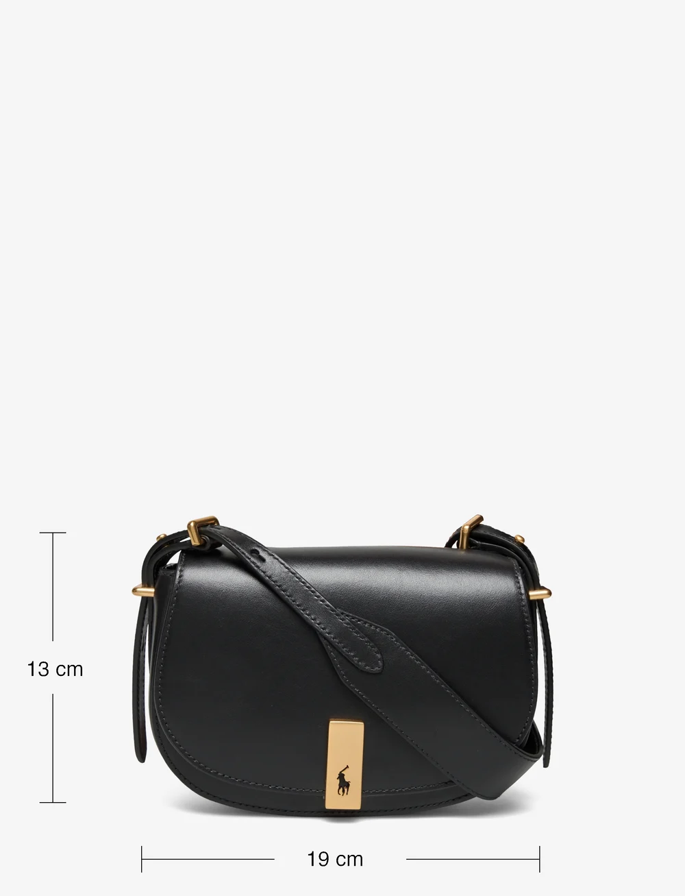 Polo Ralph Lauren Polo Id Calfskin Mini Saddle Bag Umhangetaschen Boozt