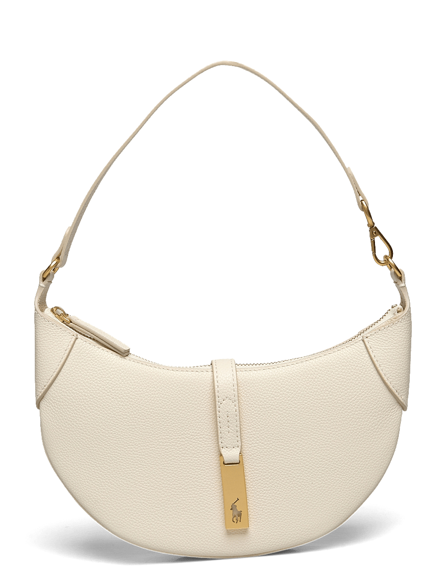 Polo Ralph Lauren - Polo ID Leather Mini Shoulder Bag - sacs a main - ivory - 0