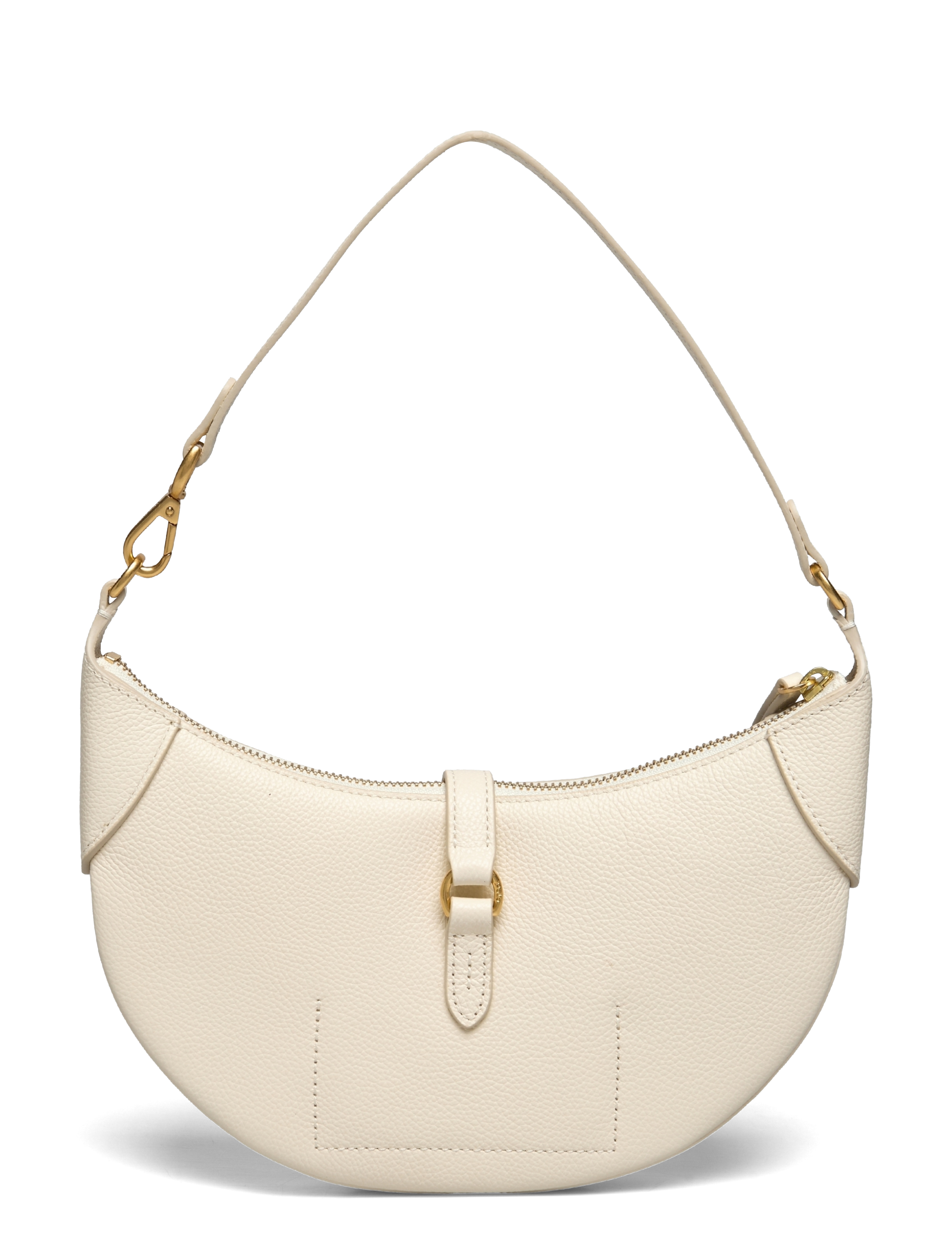 Polo Ralph Lauren - Polo ID Leather Mini Shoulder Bag - sacs a main - ivory - 1