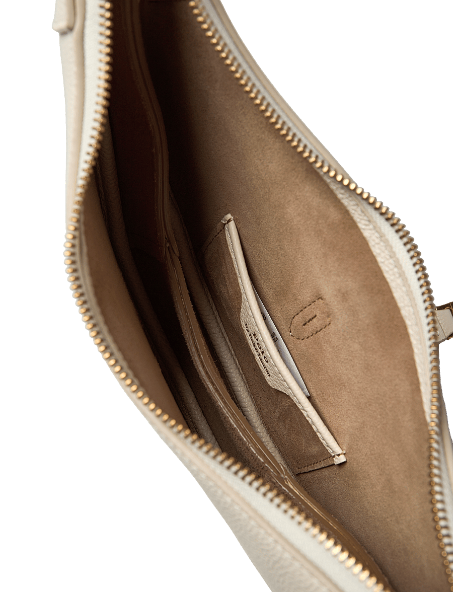 Polo Ralph Lauren - Polo ID Leather Mini Shoulder Bag - sacs a main - ivory - 4