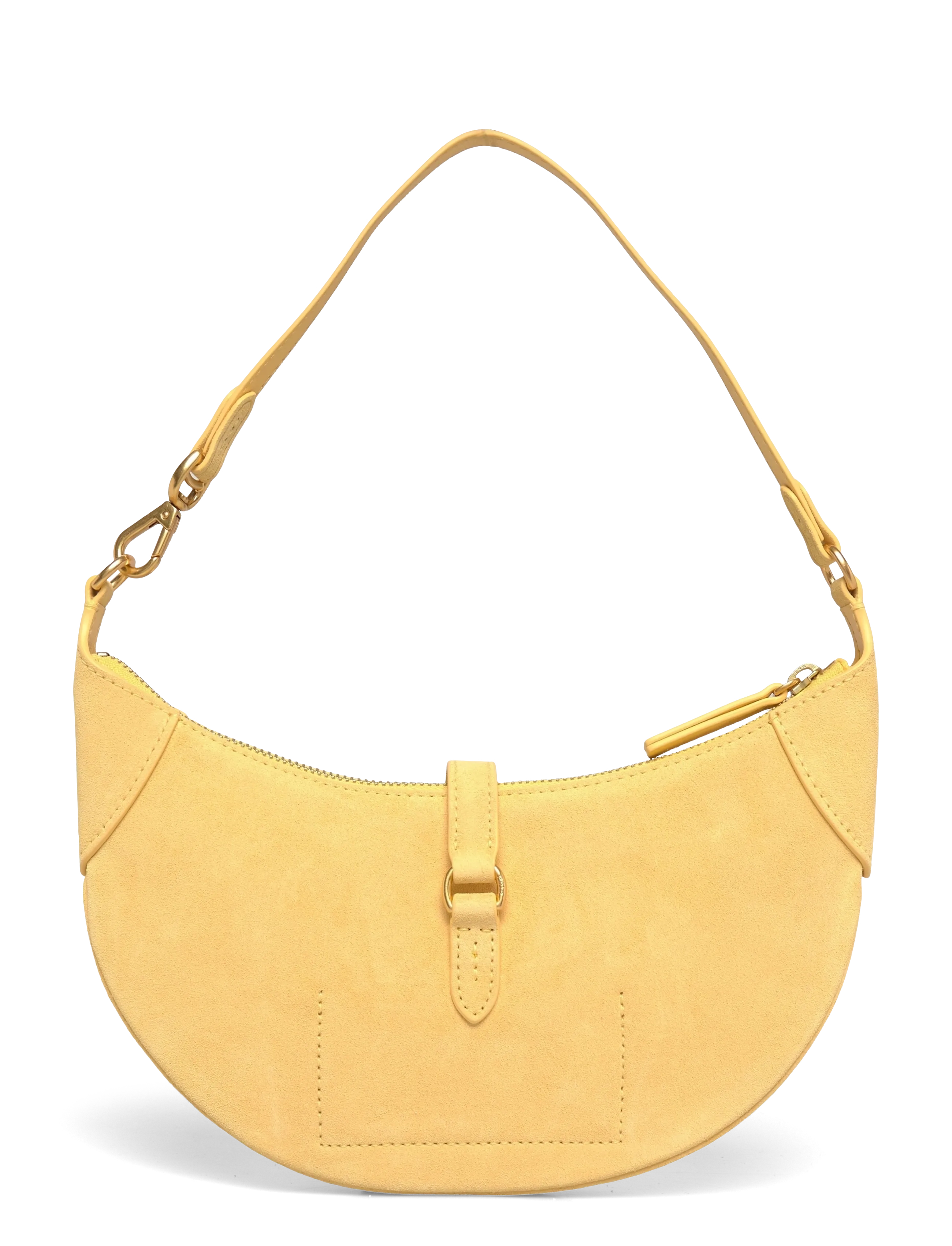 Polo Ralph Lauren - SUEDE-P ID MN SHDR-SBA-SMA - sacs a main - lemon meringue - 1