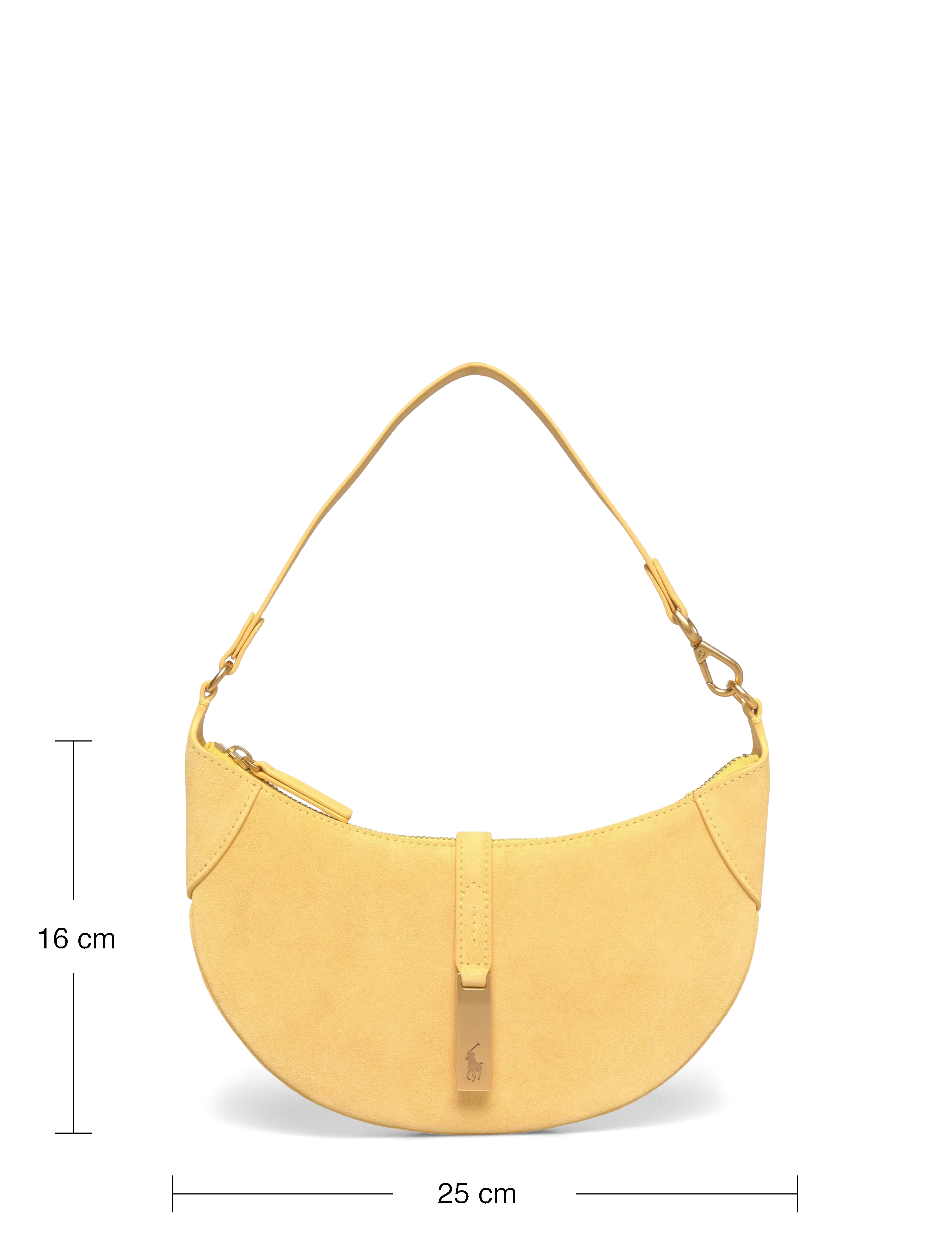 Polo Ralph Lauren - SUEDE-P ID MN SHDR-SBA-SMA - sacs a main - lemon meringue - 3