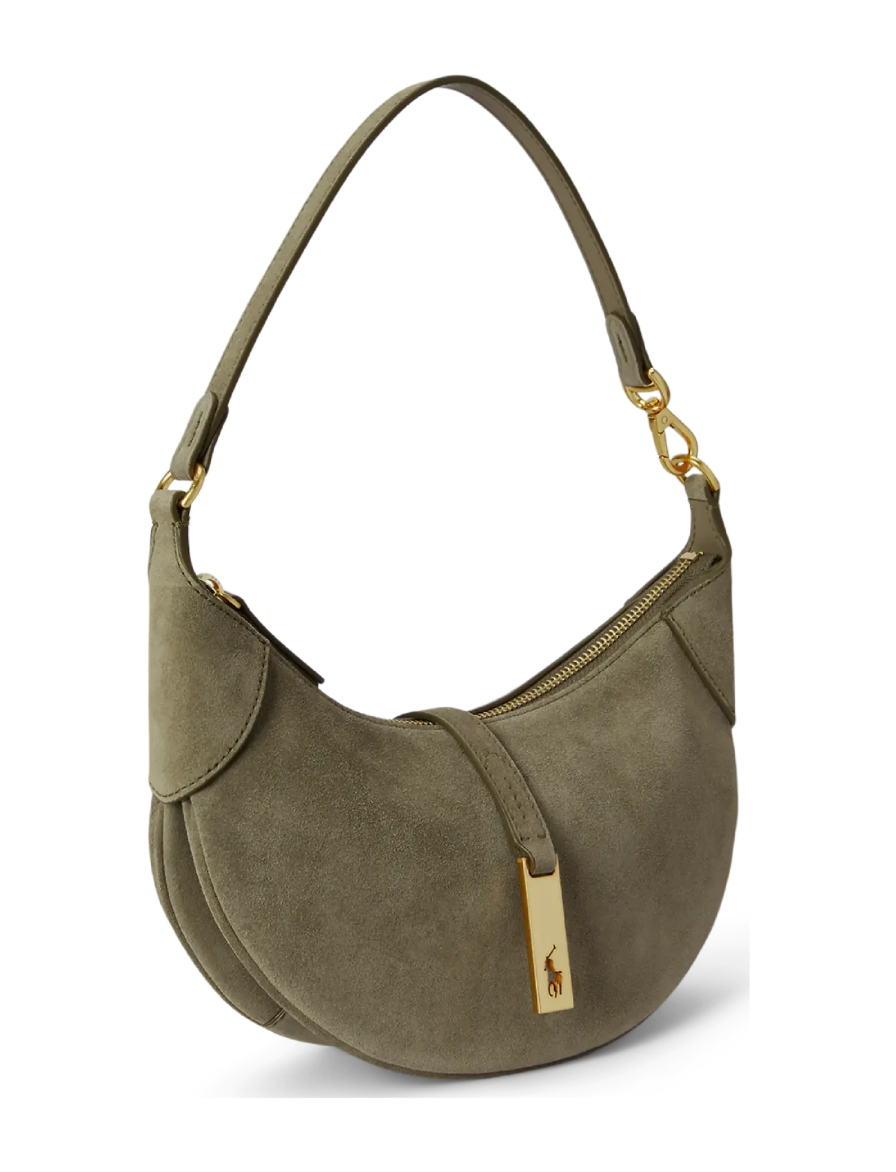 Polo Ralph Lauren - SUEDE-P ID MN SHDR-SBA-SMA - väskor - light olive - 3