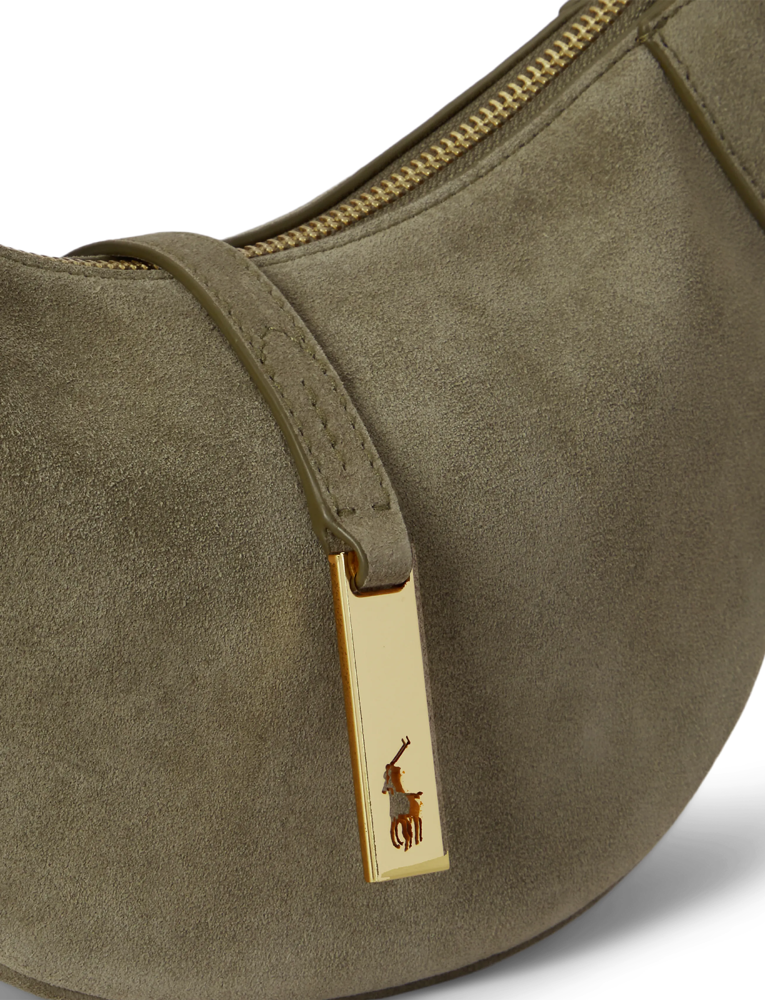 Polo Ralph Lauren - SUEDE-P ID MN SHDR-SBA-SMA - väskor - light olive - 5