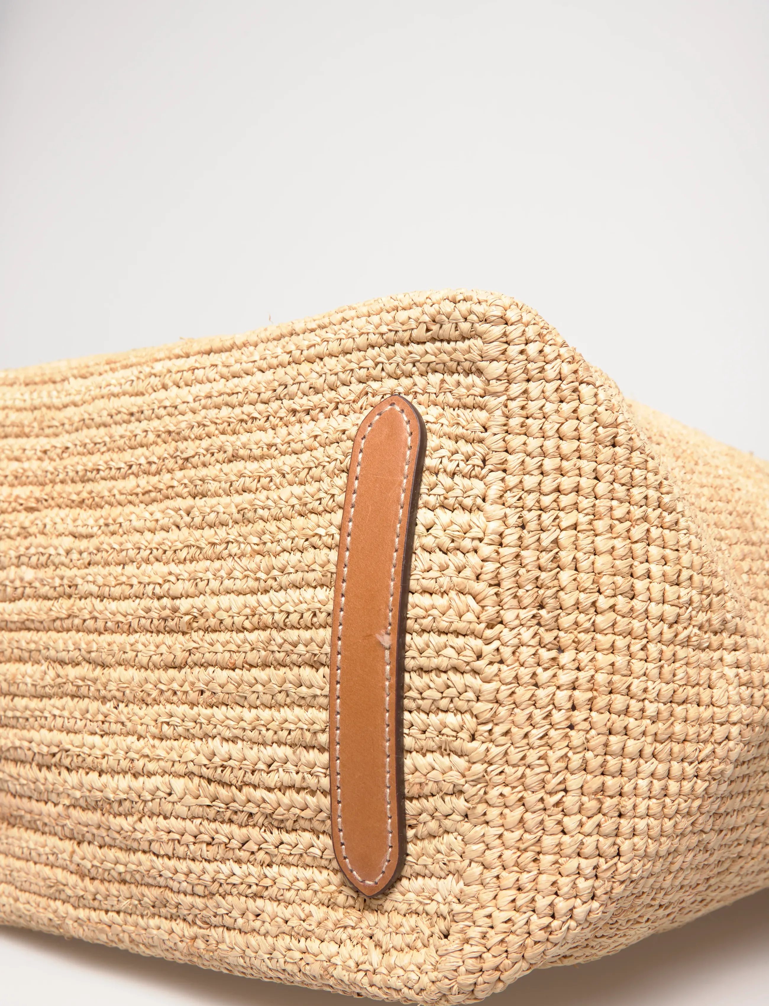 Polo Ralph Lauren - Big Pony Raffia Large Tote - tote bags - natural/cuoio - 4