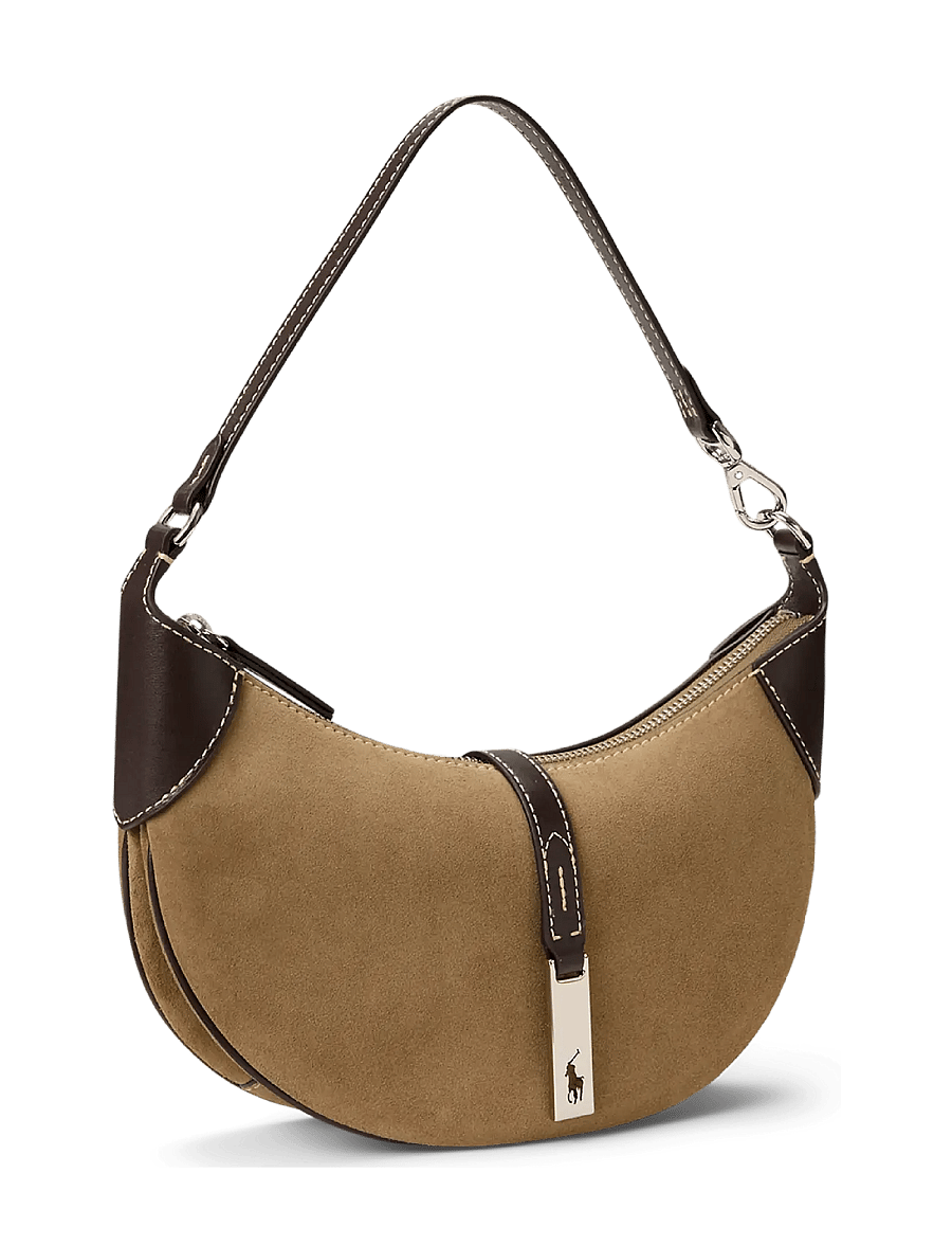Polo Ralph Lauren - Polo ID Suede Mini Shoulder Bag - clay/tobacco - 2