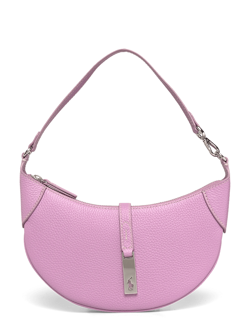 Polo Ralph Lauren - Polo ID Pebbled Mini Shoulder Bag - top handle tasker - soft lilac - 0
